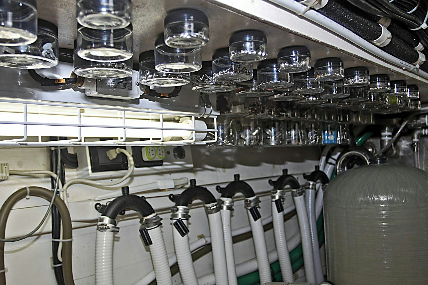 a close-up of a laboratory aboard MESTRE BELO Yacht for Sale