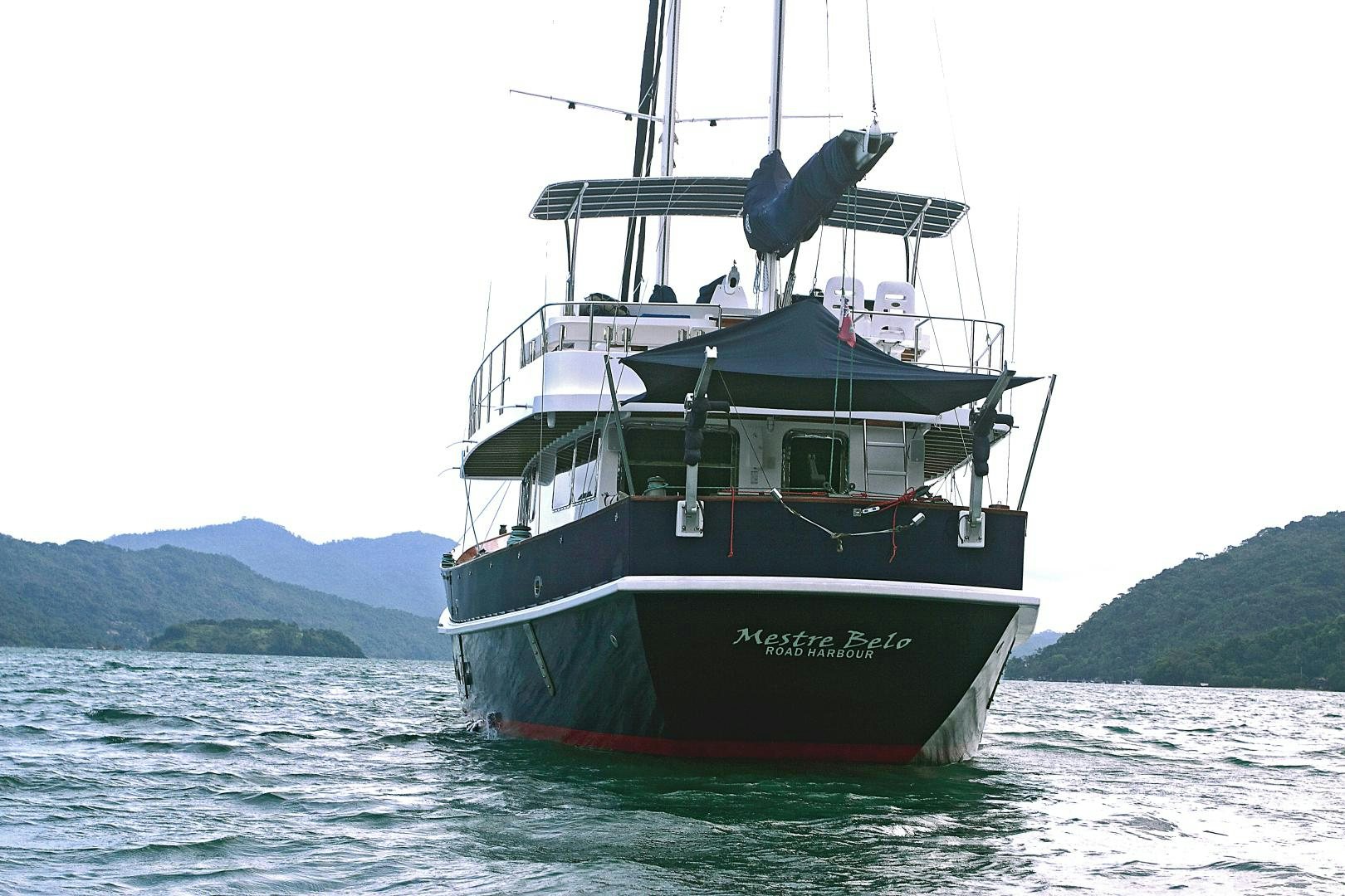 a boat in the water aboard MESTRE BELO Yacht for Sale