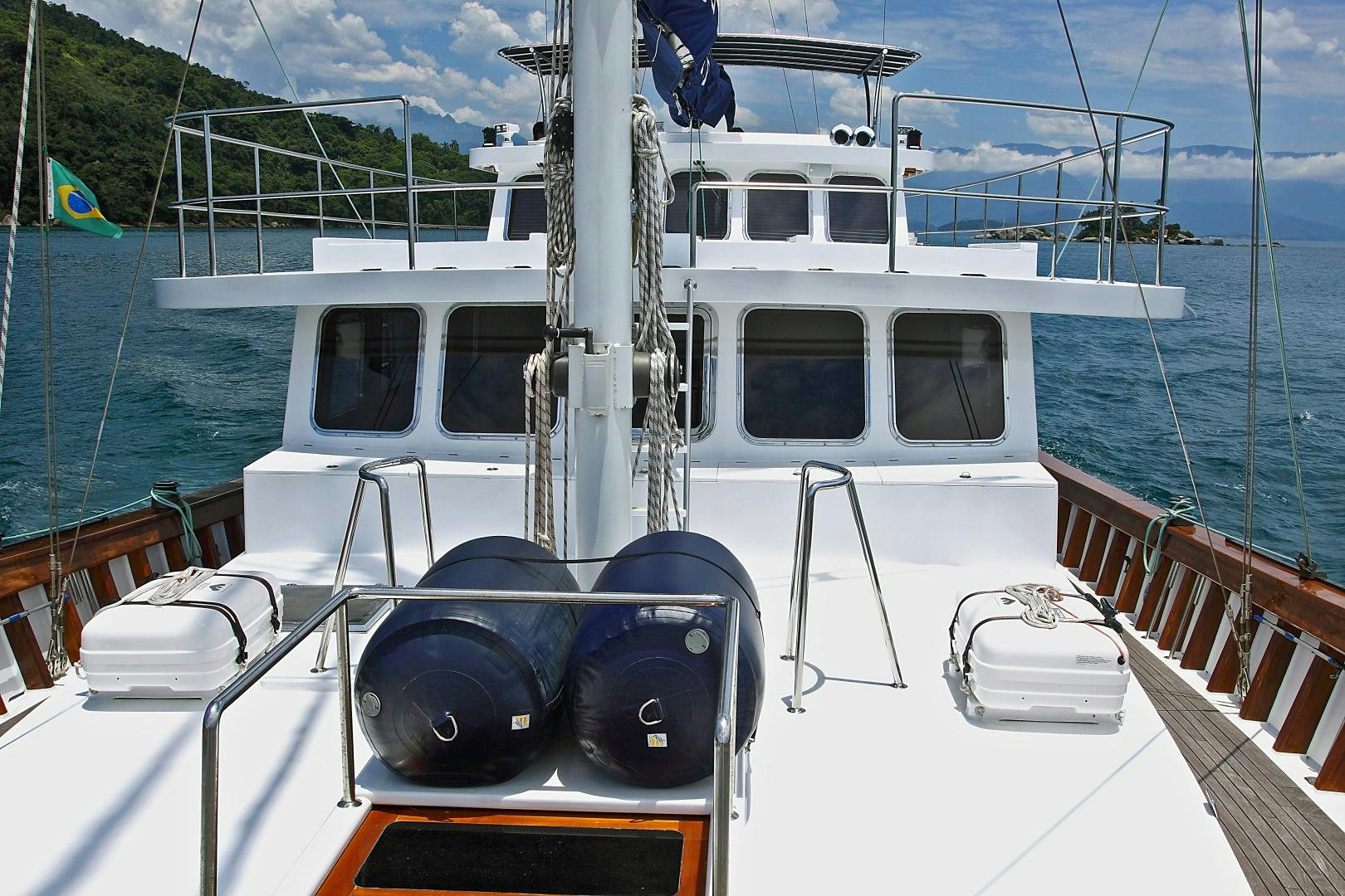 a boat on the water aboard MESTRE BELO Yacht for Sale