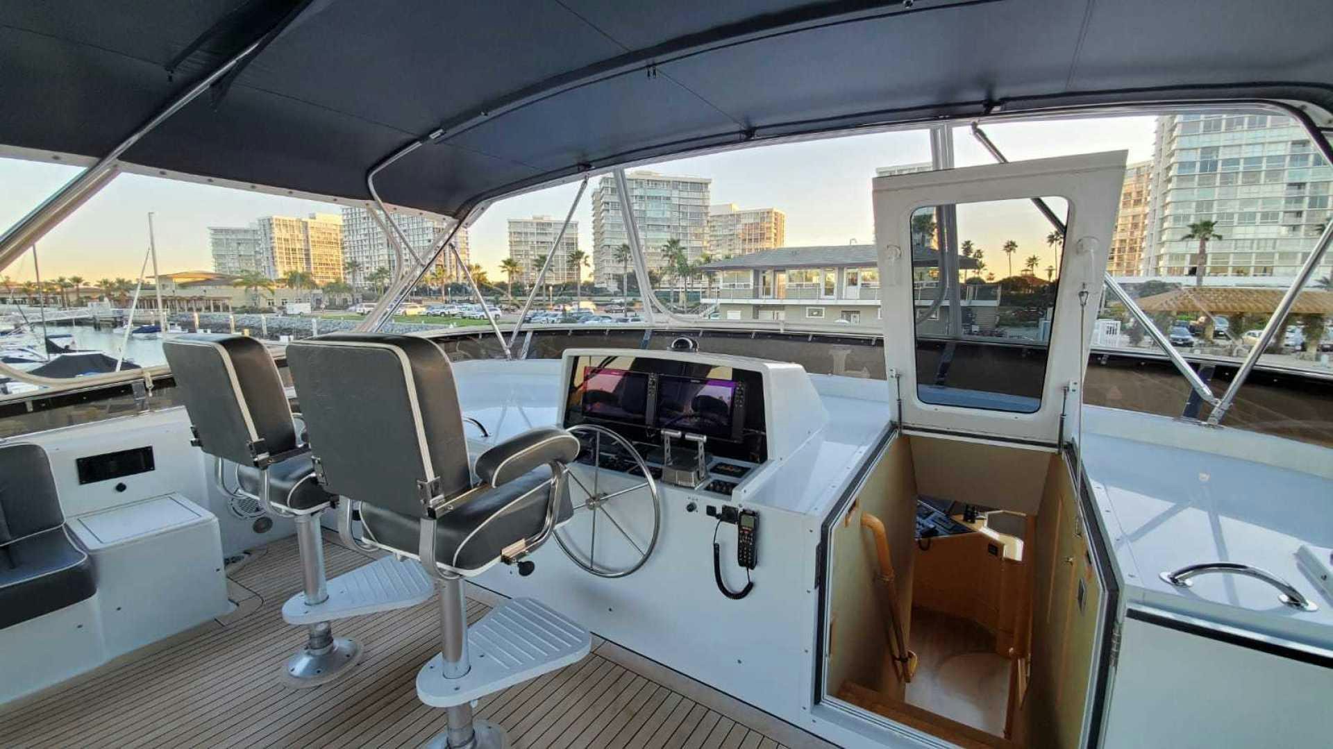 inside of a boat aboard LA LA LAND Yacht for Sale