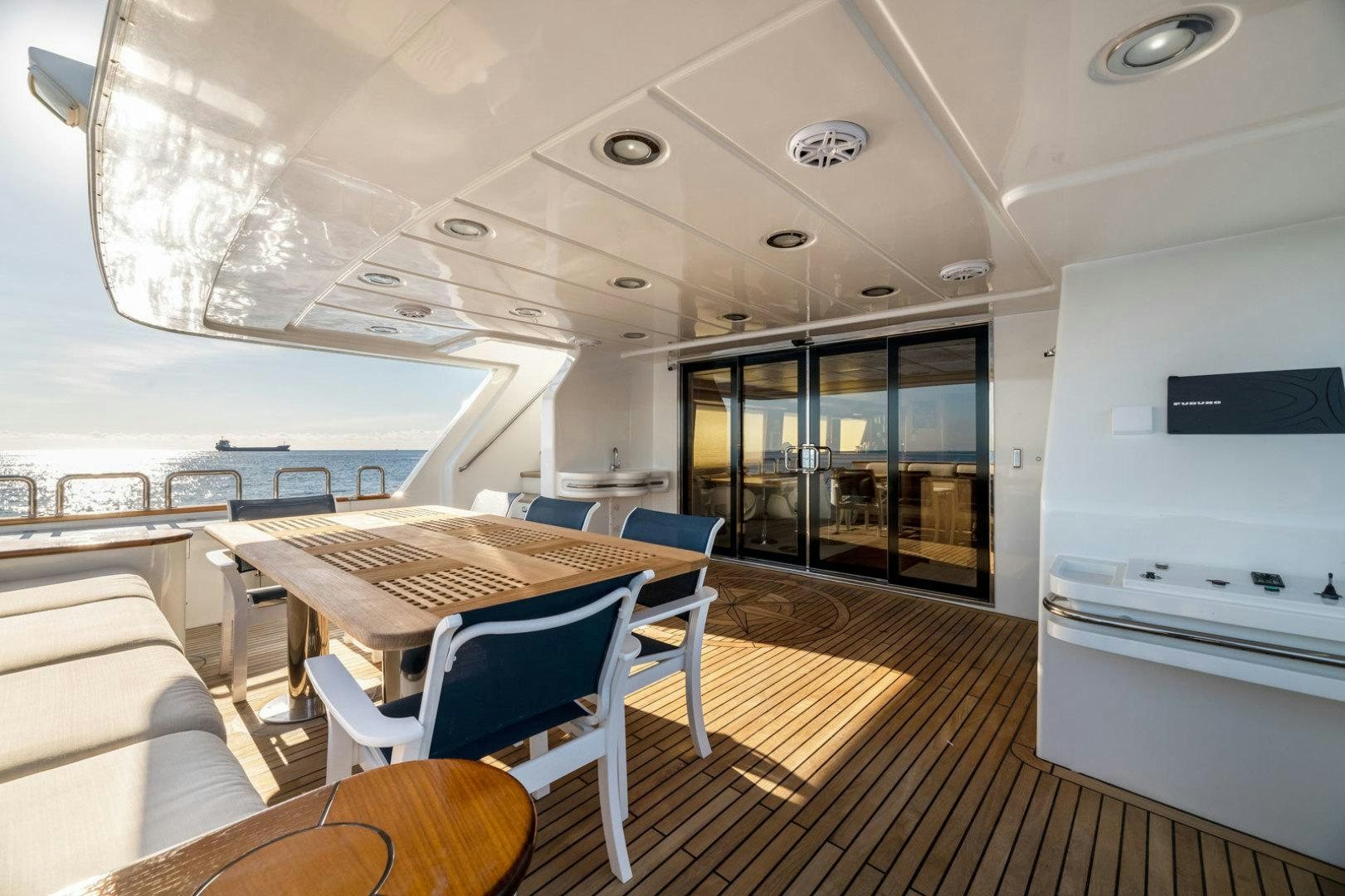 inside of a boat aboard BERADA Yacht for Sale