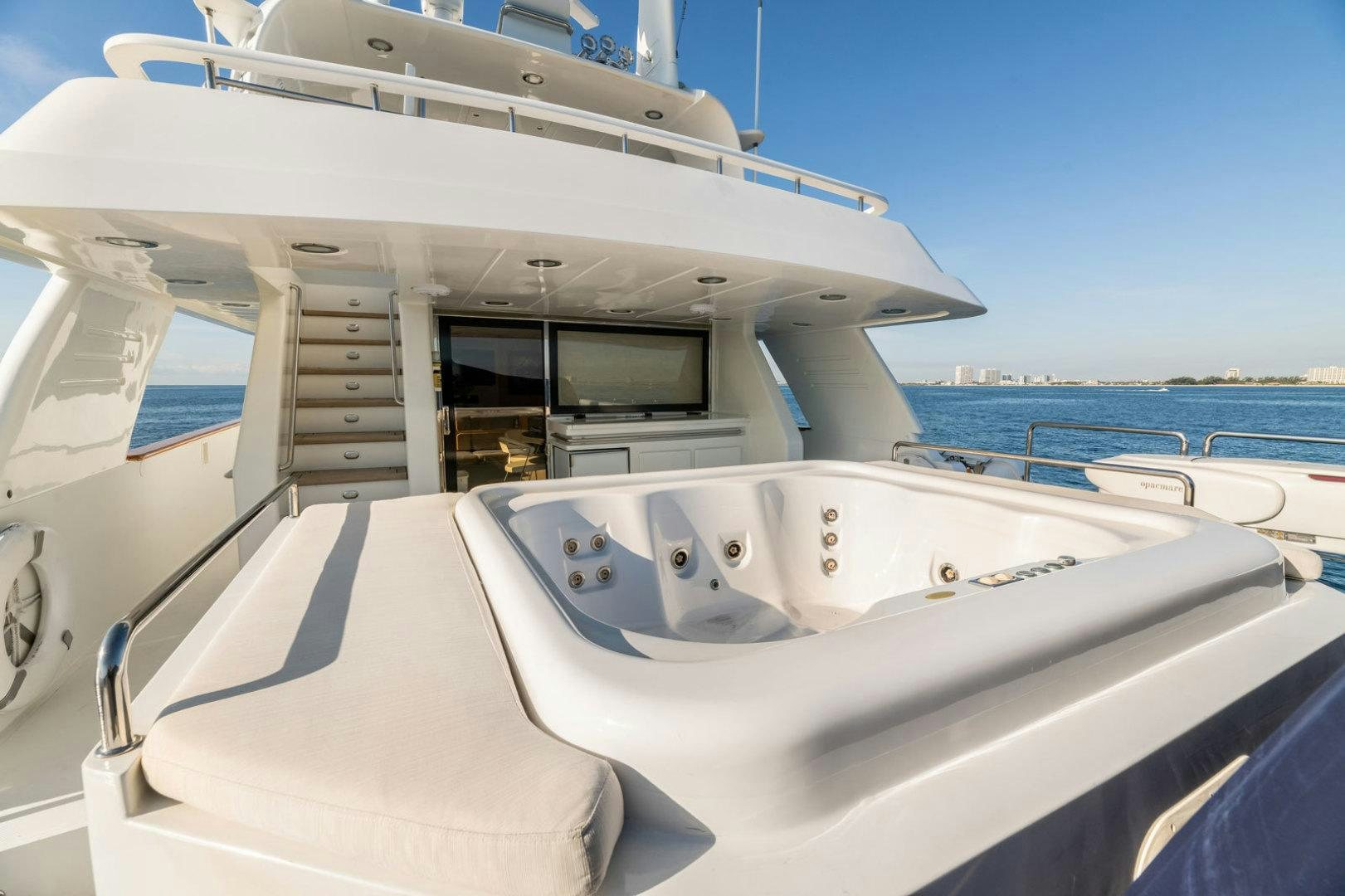 a boat on the water aboard BERADA Yacht for Sale