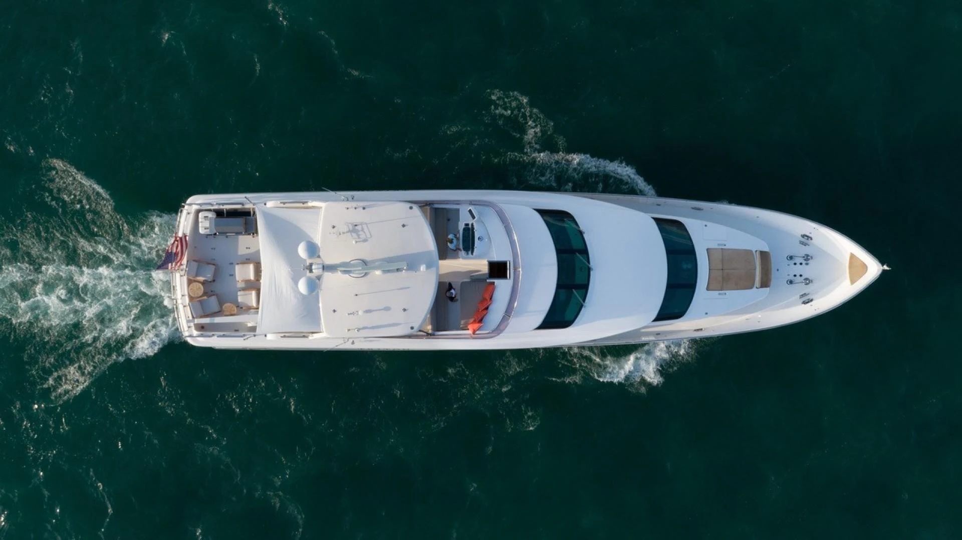 a boat in the water aboard TRITON Yacht for Sale