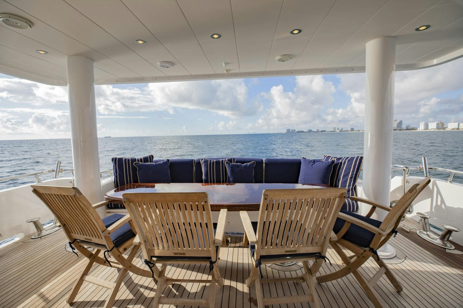 a boat on the water aboard FLY BOYS Yacht for Sale