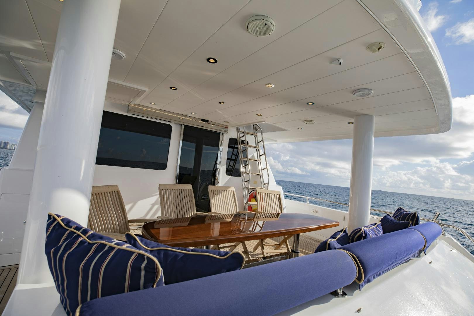 a boat on the water aboard FLY BOYS Yacht for Sale