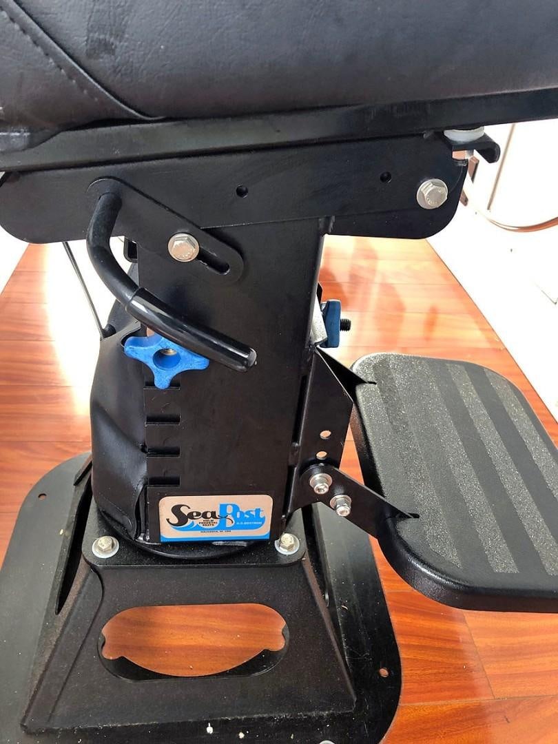 a black suitcase with a handle aboard CARE BEAR Yacht for Sale