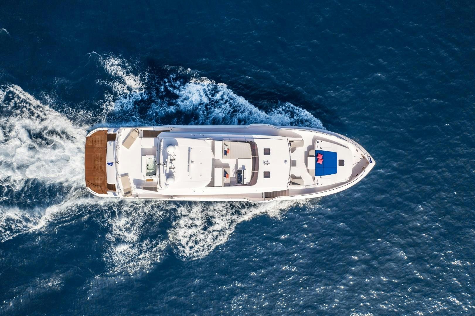 a space shuttle above the earth aboard FD92 219 Yacht for Sale
