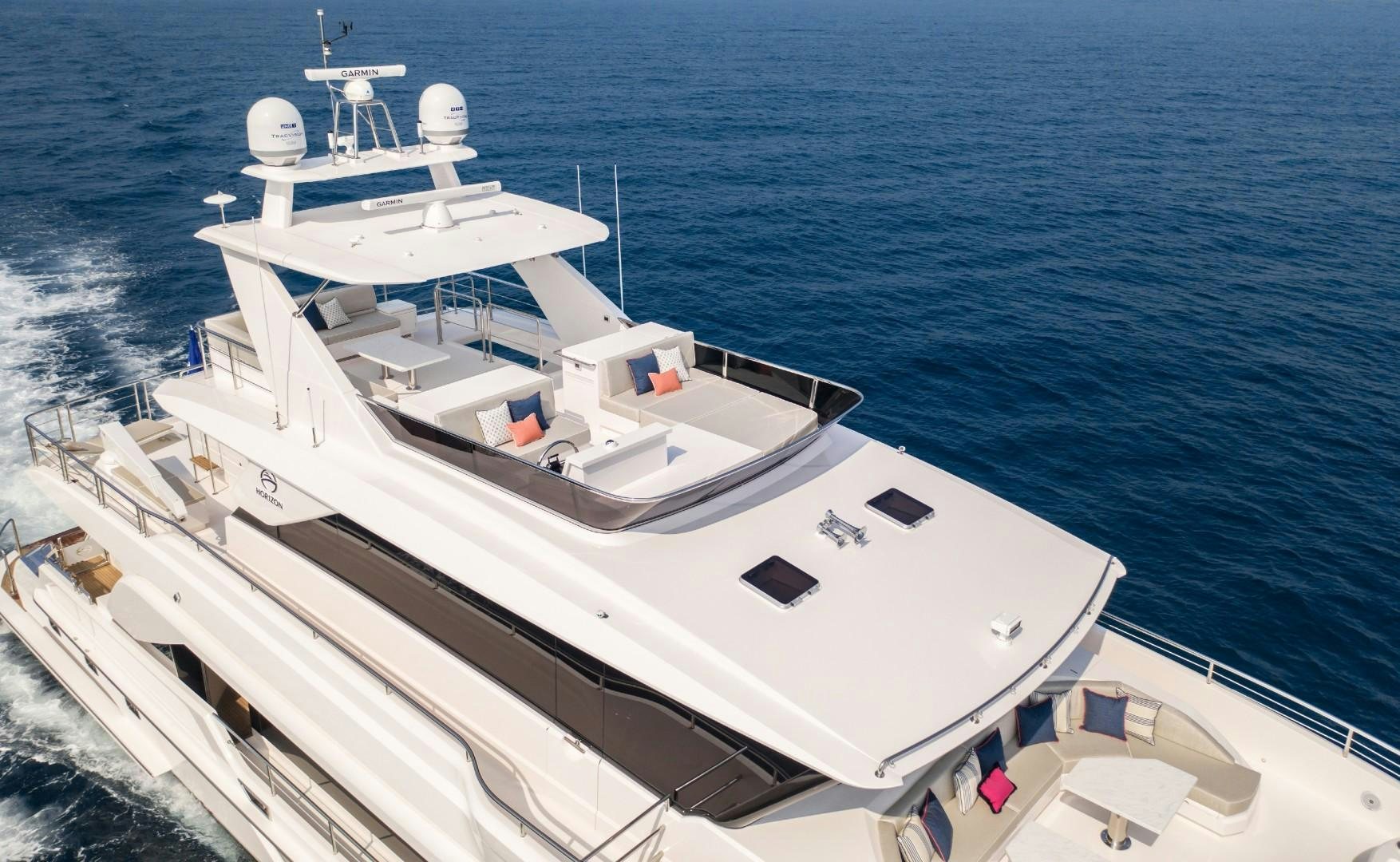 a white boat on the water aboard FD92 219 Yacht for Sale