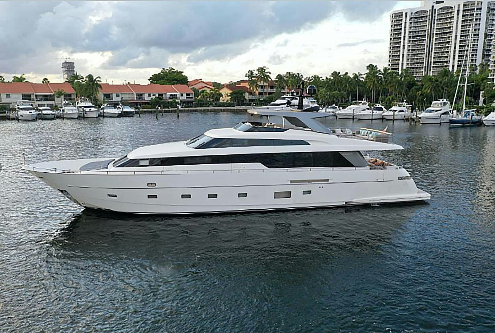 a yacht in the water aboard No Name Yacht for Sale