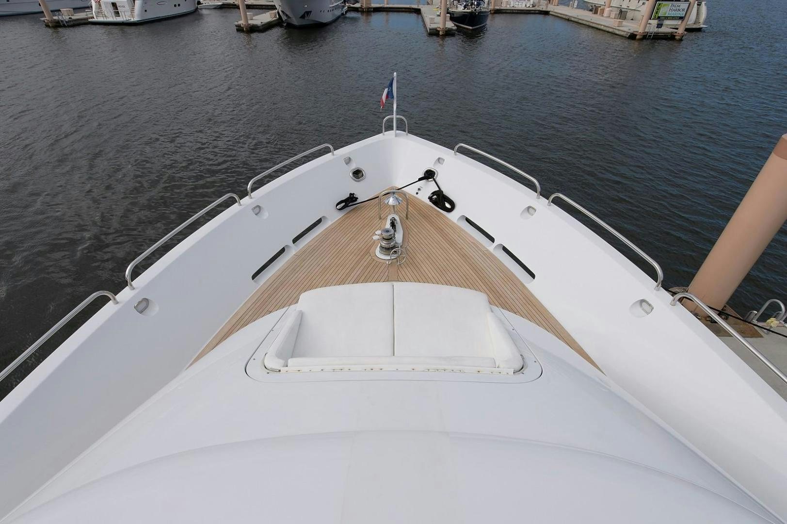 a boat on the water aboard BIG WAVE Yacht for Sale