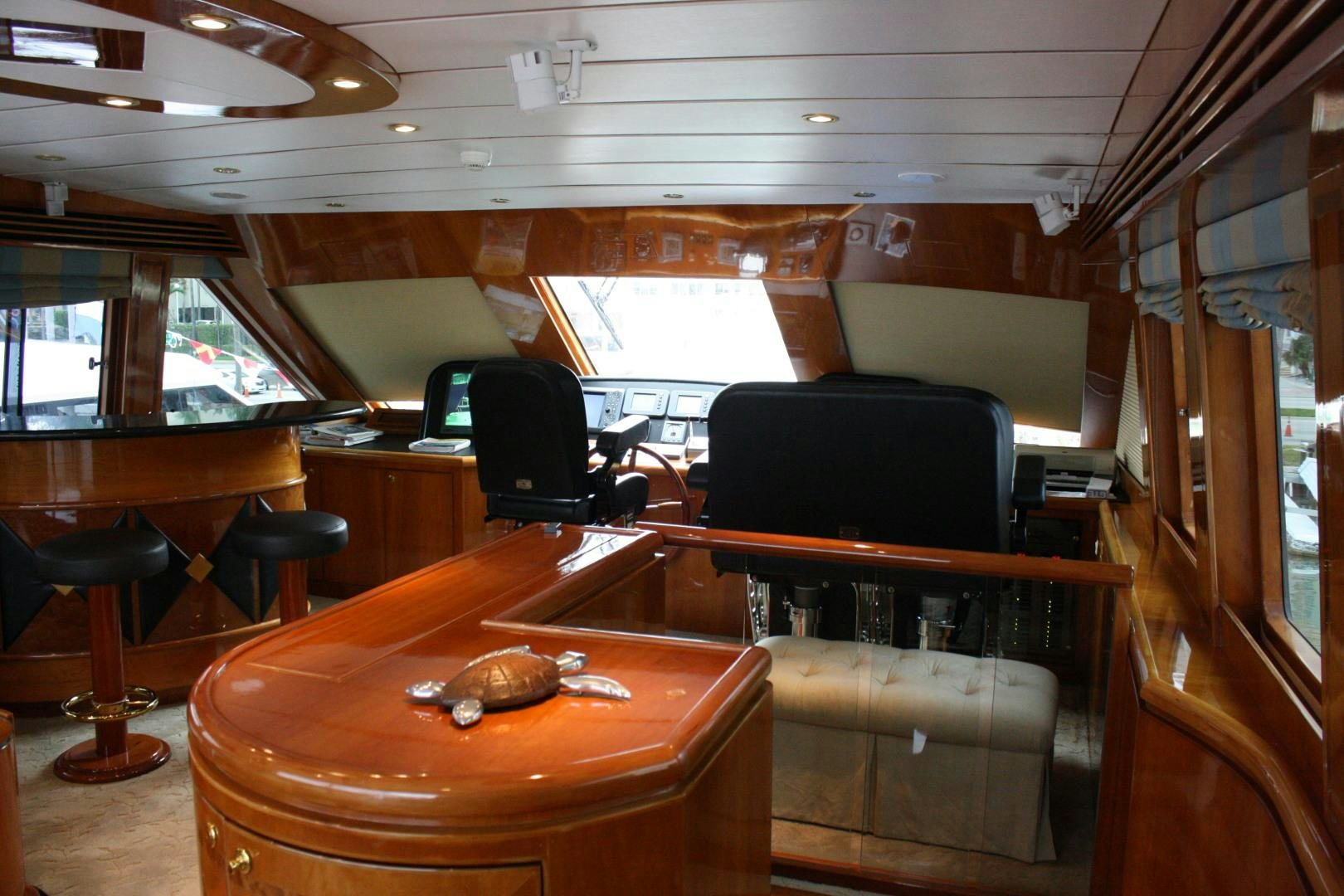 inside of a vehicle aboard CRYSTAL ANNE Yacht for Sale