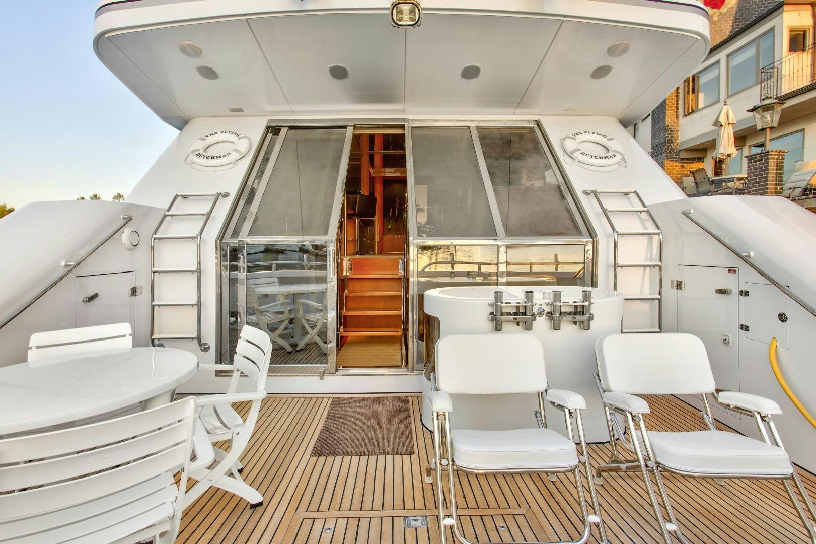 a boat on the water aboard THE FLYING DUTCHMAN Yacht for Sale