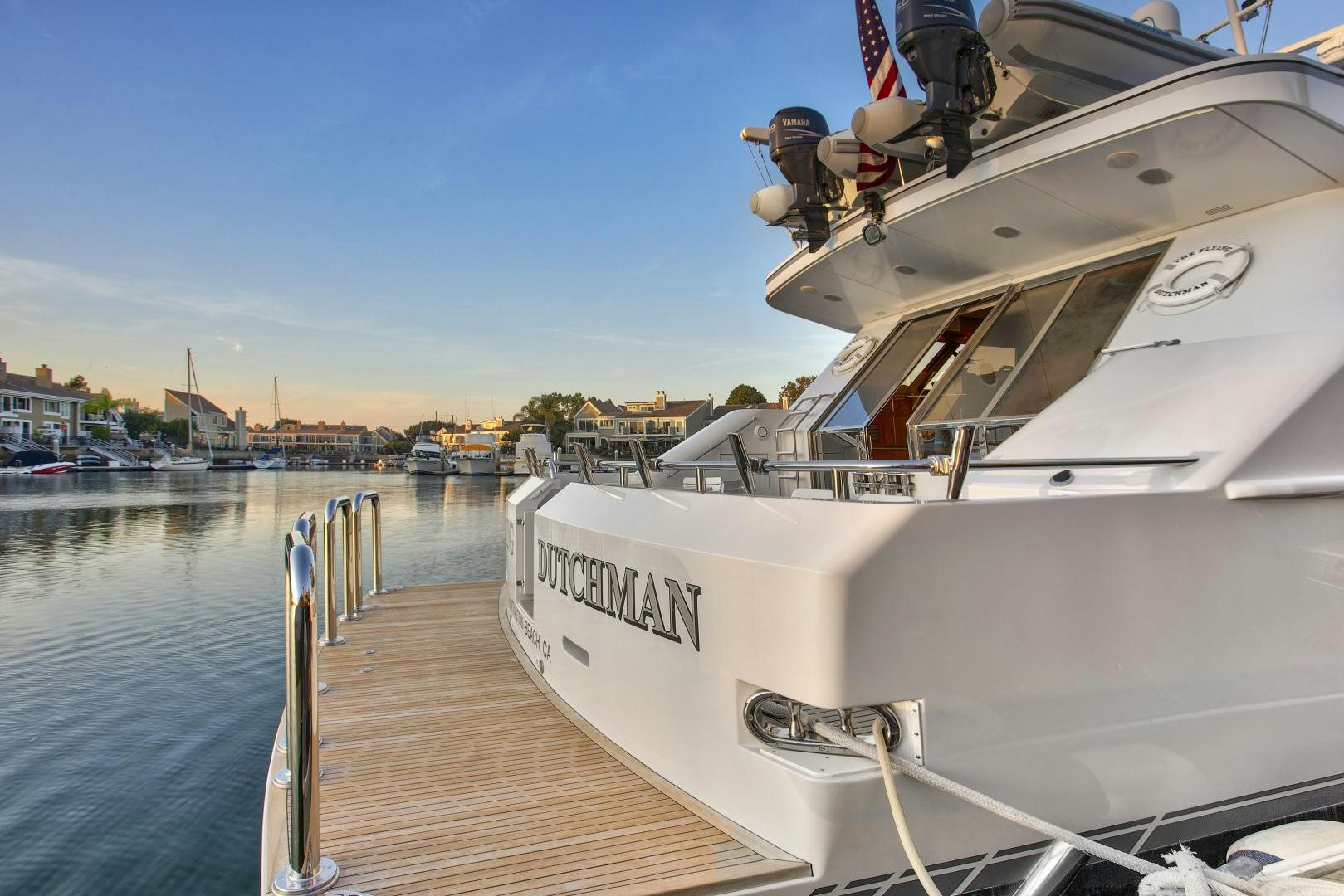a boat on the water aboard THE FLYING DUTCHMAN Yacht for Sale