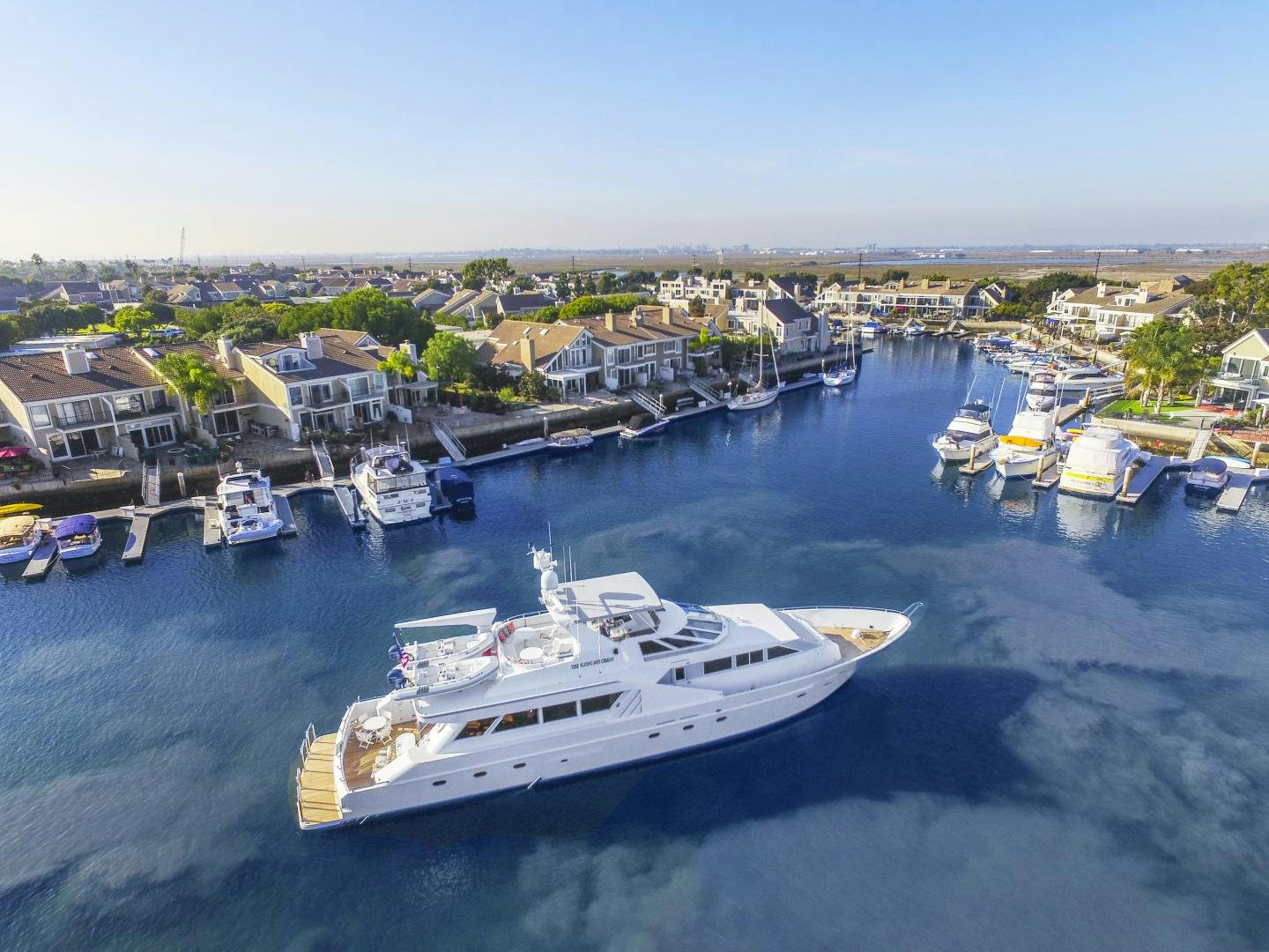 a boat in the water aboard THE FLYING DUTCHMAN Yacht for Sale