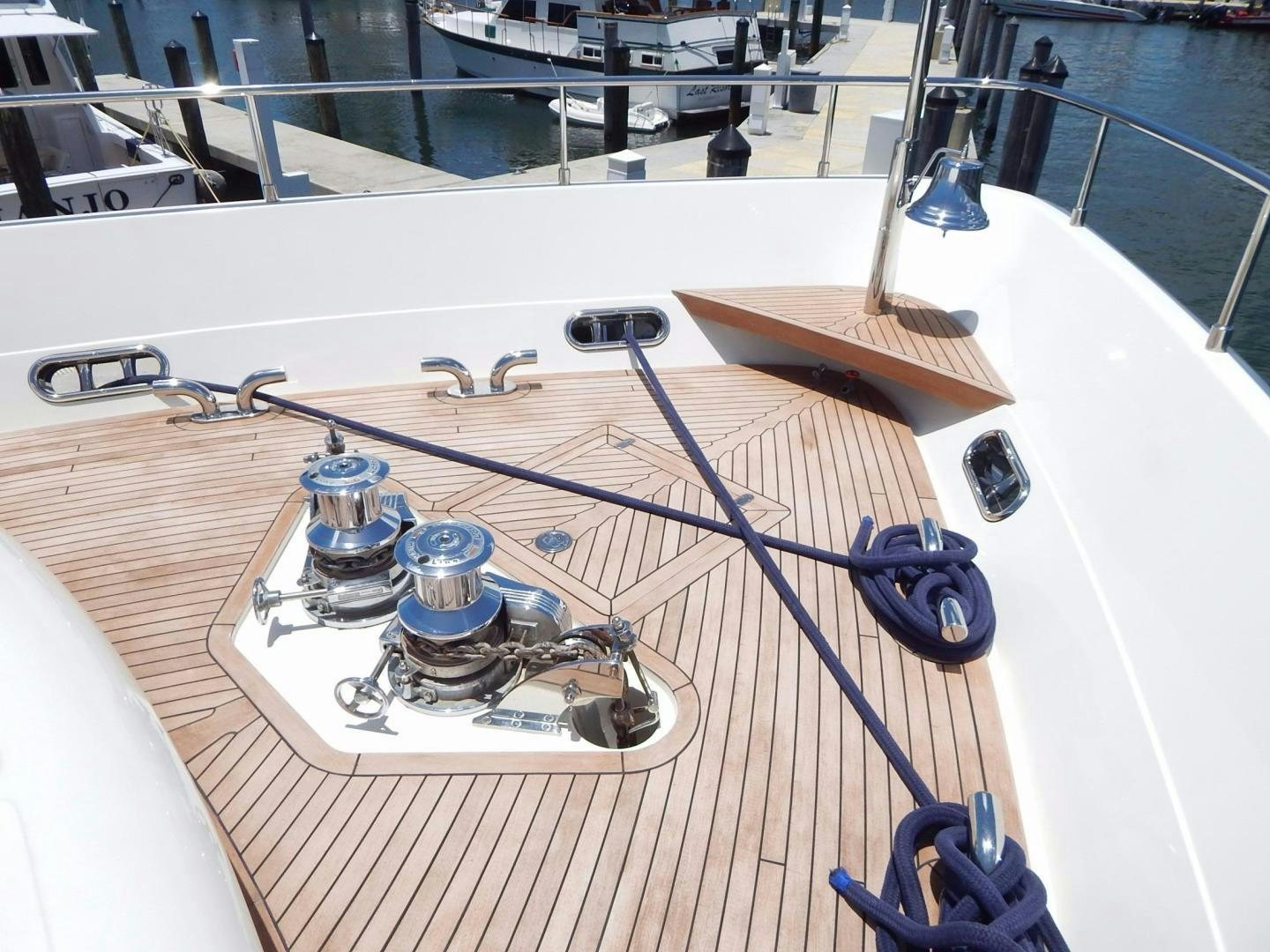a model of a space ship aboard PARADISE Yacht for Sale