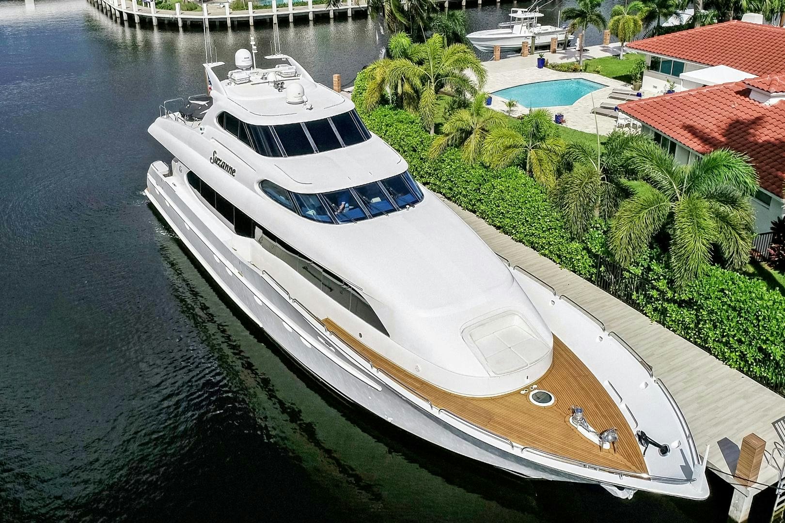 a boat on the water aboard SUZANNE Yacht for Sale