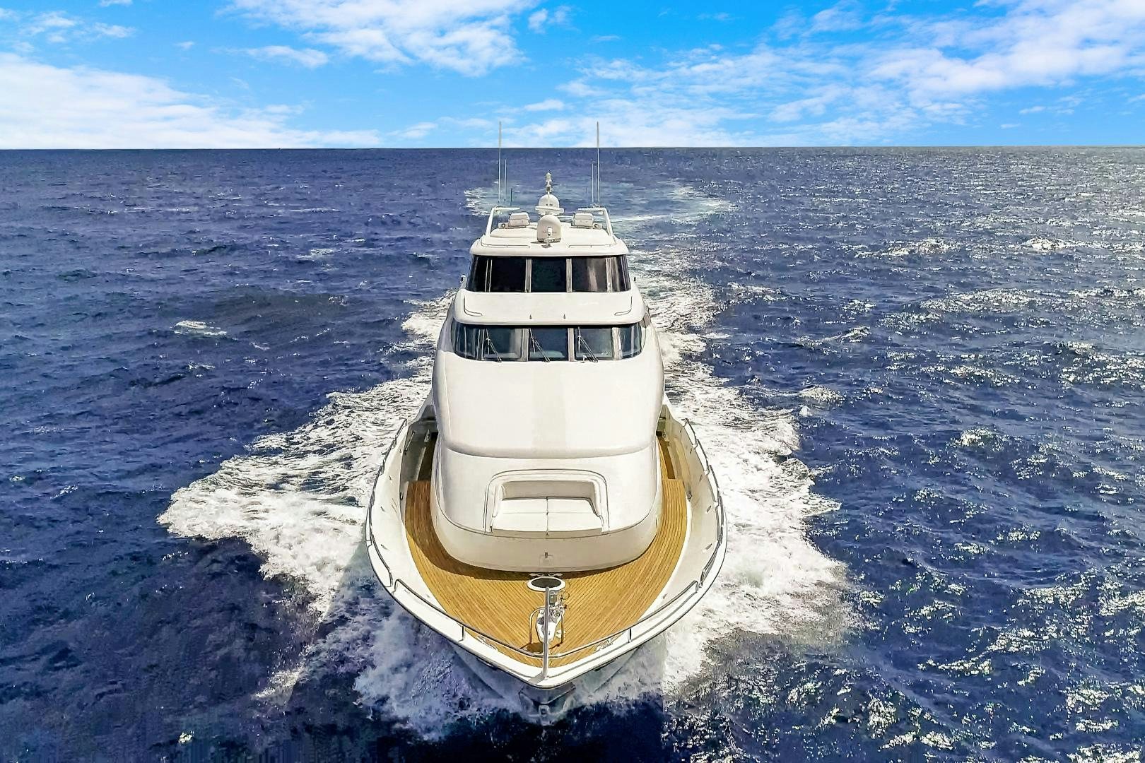 a boat in the water aboard SUZANNE Yacht for Sale