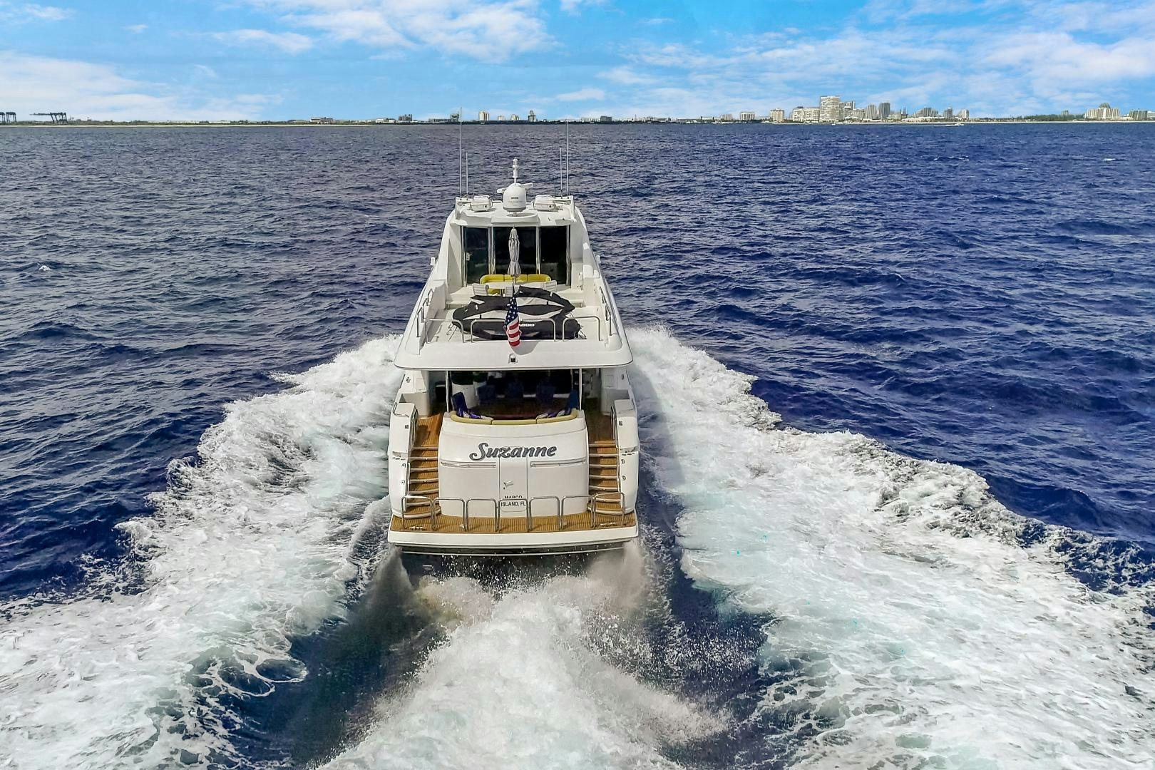 a boat on the water aboard SUZANNE Yacht for Sale