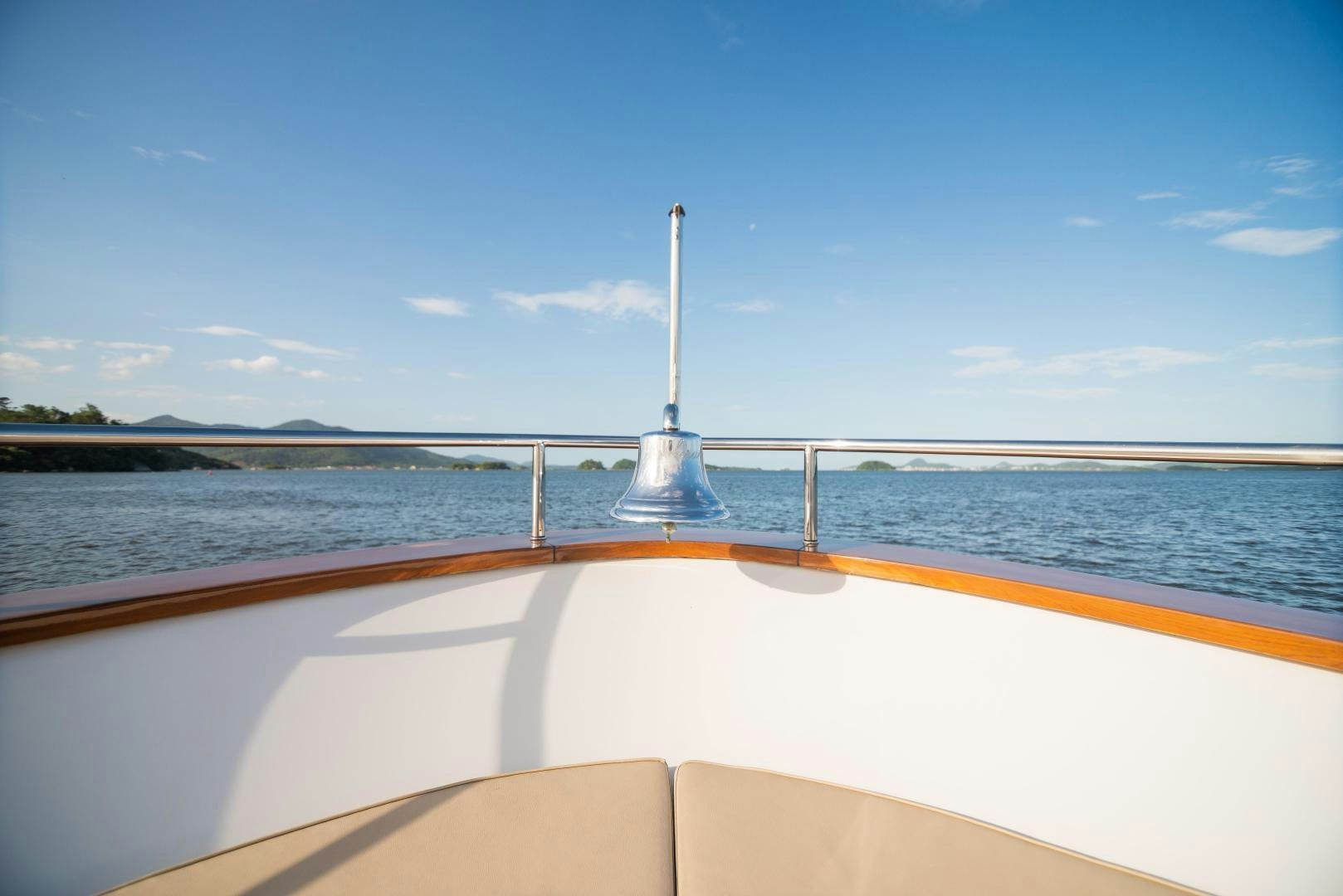 a boat on the water aboard ZAPHIRA Yacht for Sale