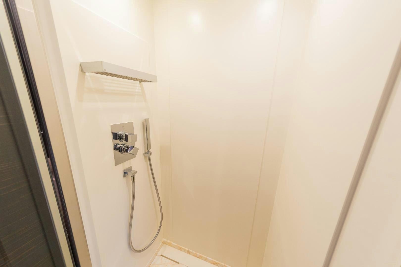 a door with a handle aboard ZAPHIRA Yacht for Sale