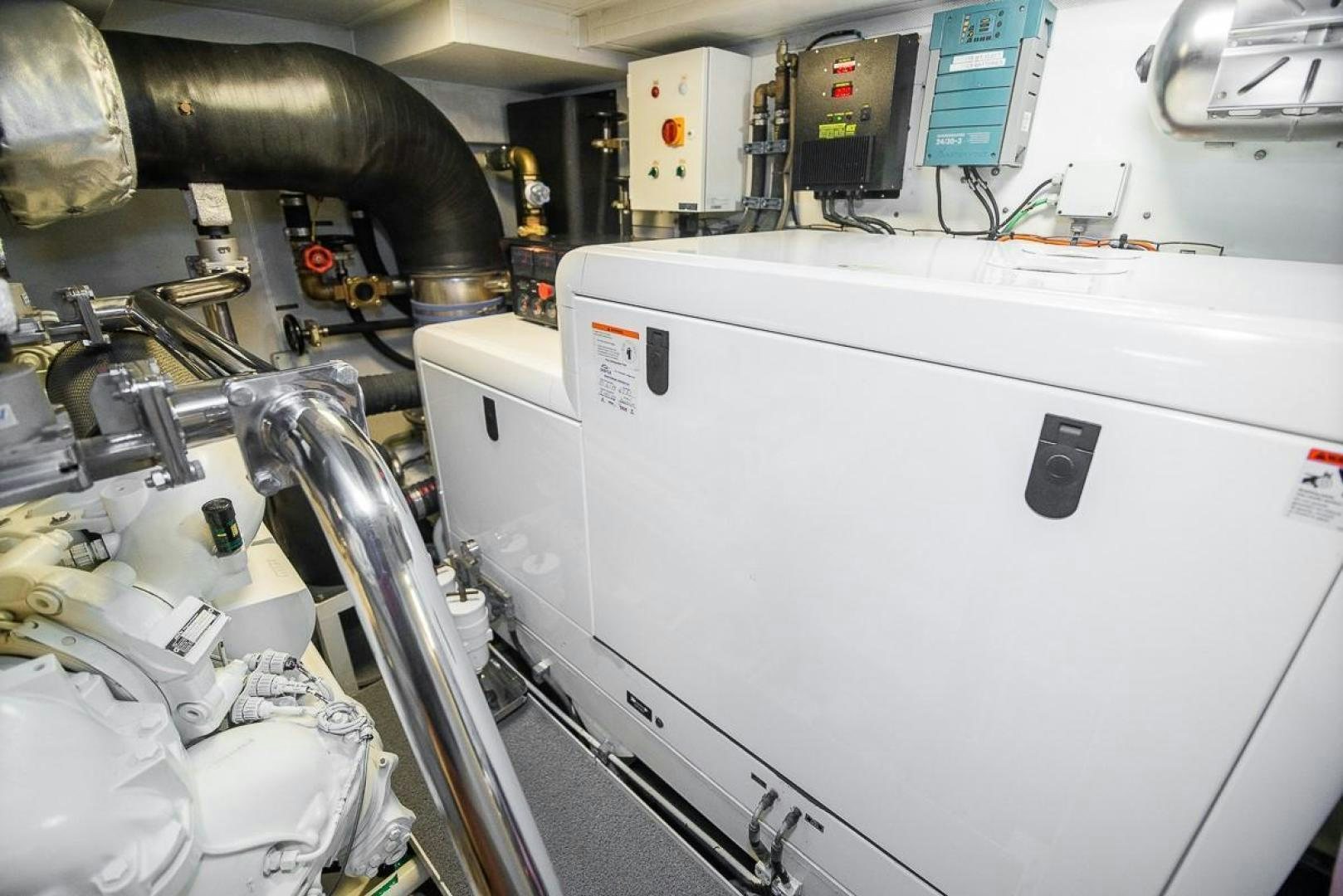 a close-up of a machine aboard ZAPHIRA Yacht for Sale