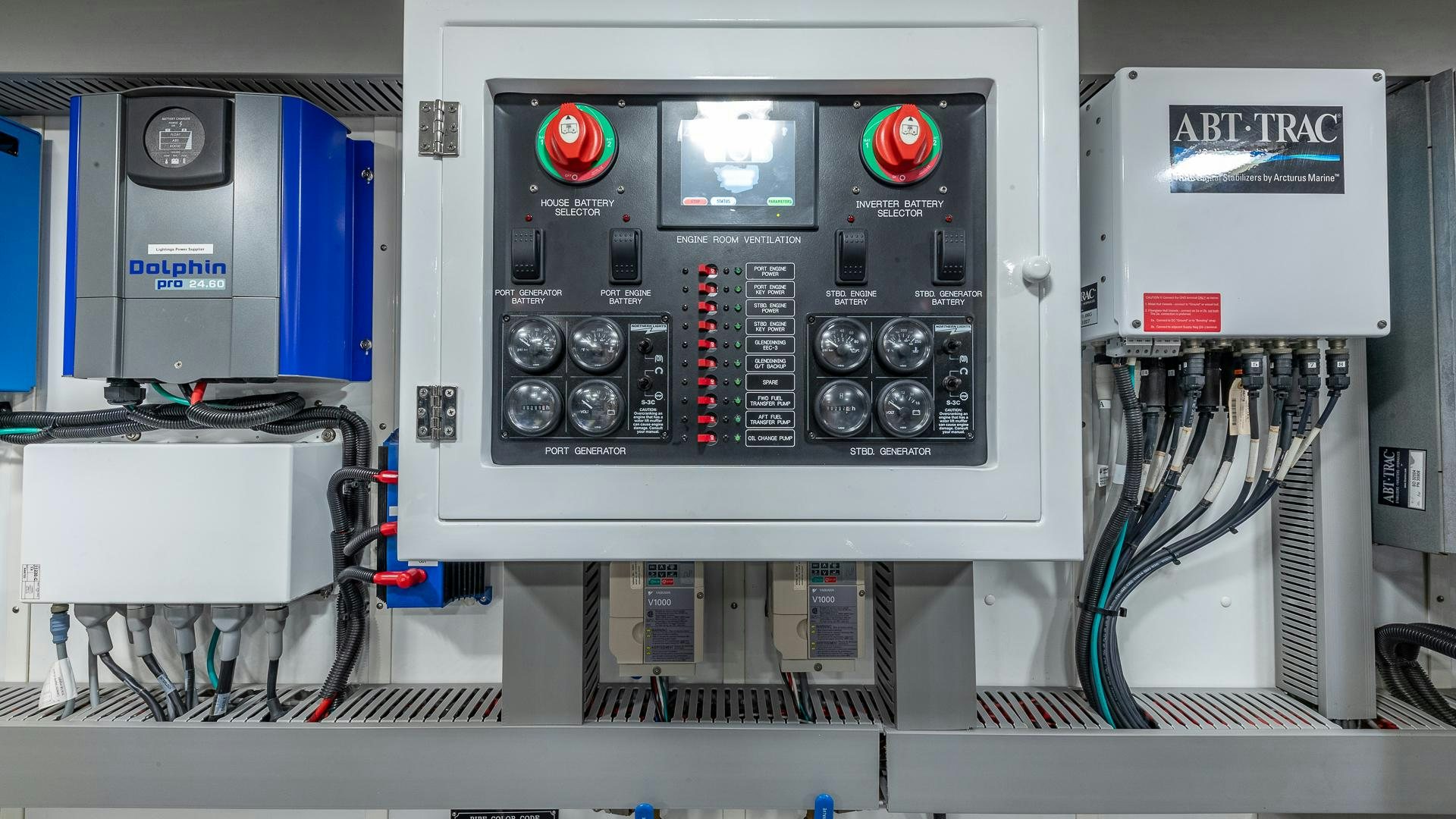 a close-up of a computer aboard LIFE FOR SALE Yacht for Sale