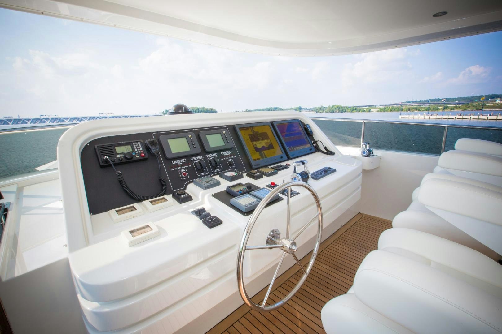 inside of a boat aboard STERLING V Yacht for Sale
