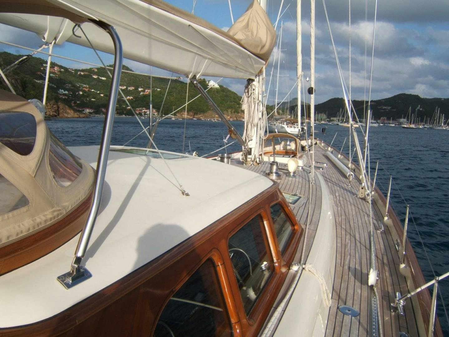 a boat on the water aboard CARMELLA  Yacht for Sale
