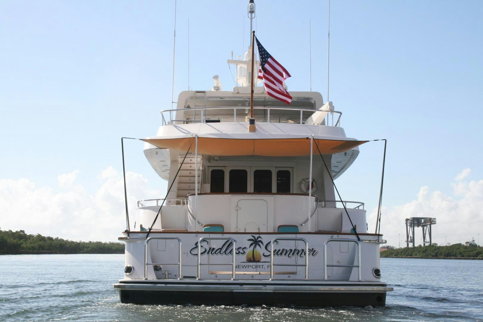 a boat on the water aboard DEAL MAKER Yacht for Sale