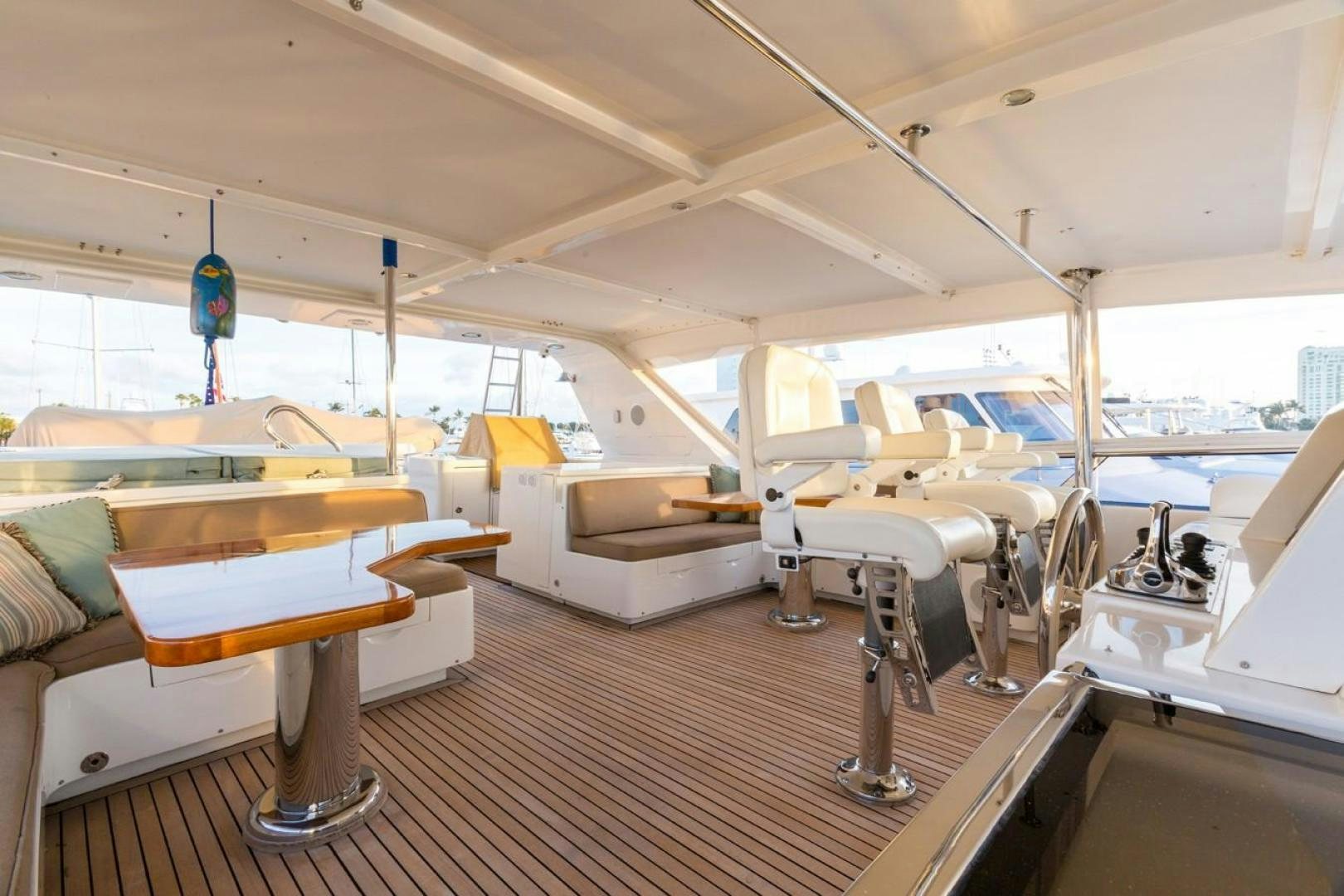 inside of a boat aboard DEAL MAKER Yacht for Sale