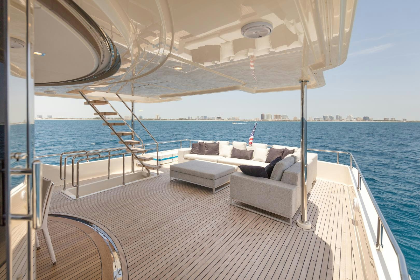 a boat on the water aboard BONUS ROUND Yacht for Sale