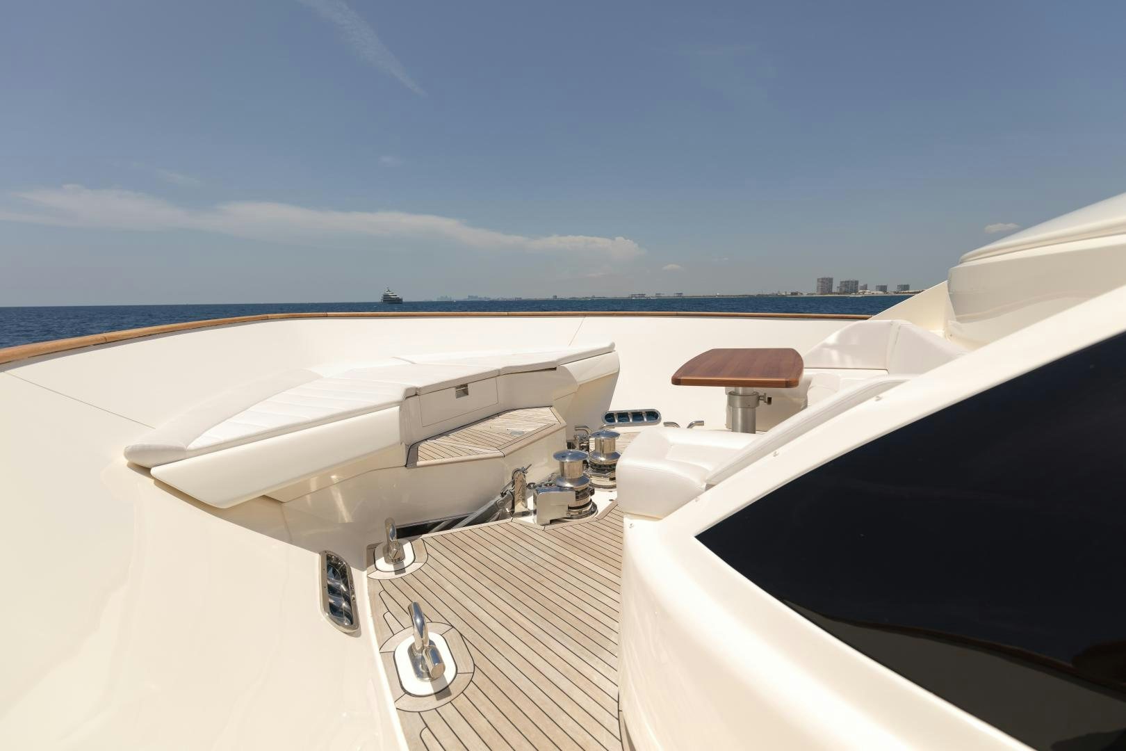 a boat on a boat aboard BONUS ROUND Yacht for Sale