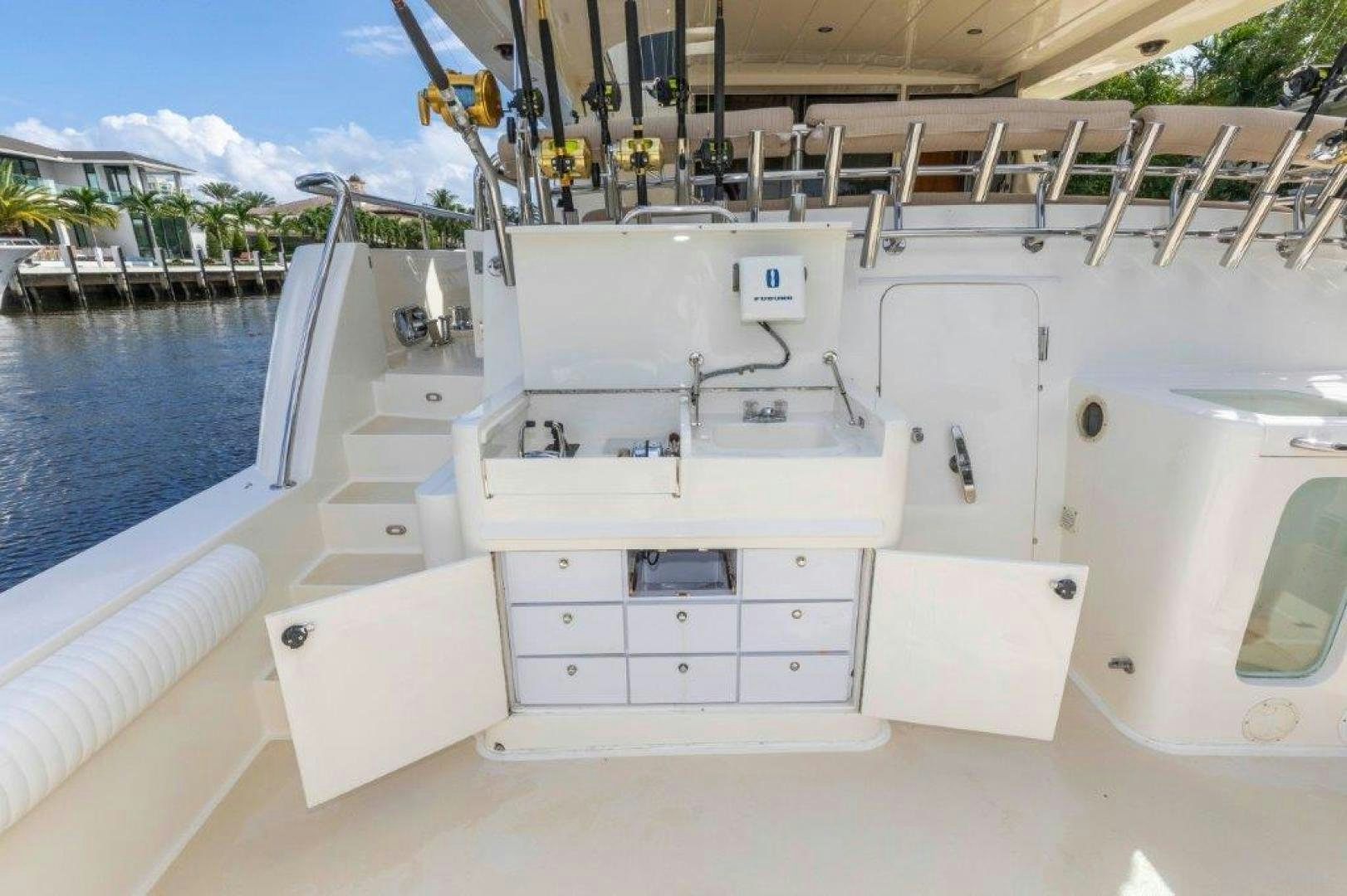 a boat on the water aboard BELISARIUS Yacht for Sale