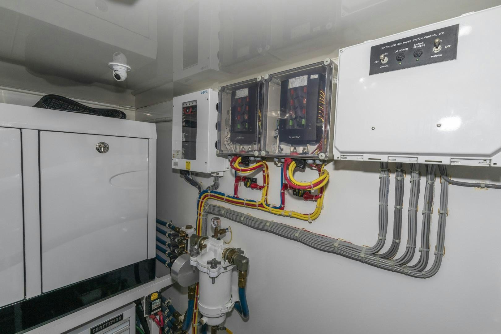 a room with medical equipment aboard BELLA DONA DI Yacht for Sale