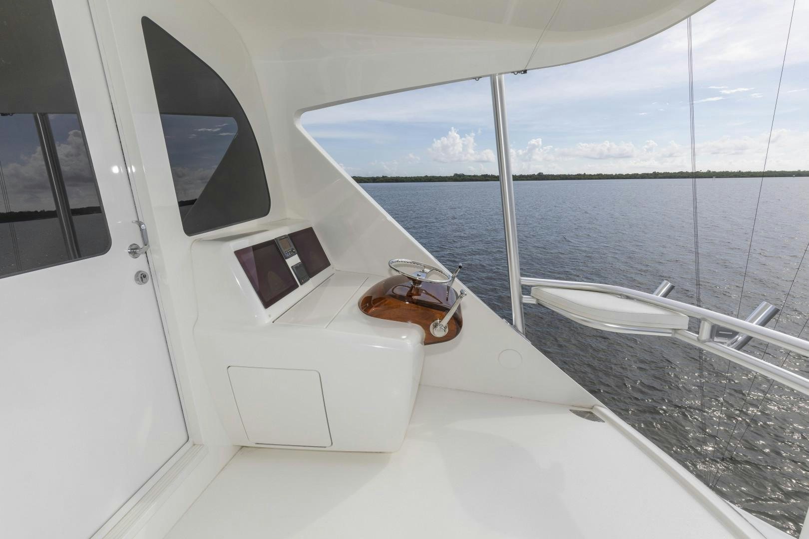 a boat on the water aboard BELLA DONA DI Yacht for Sale