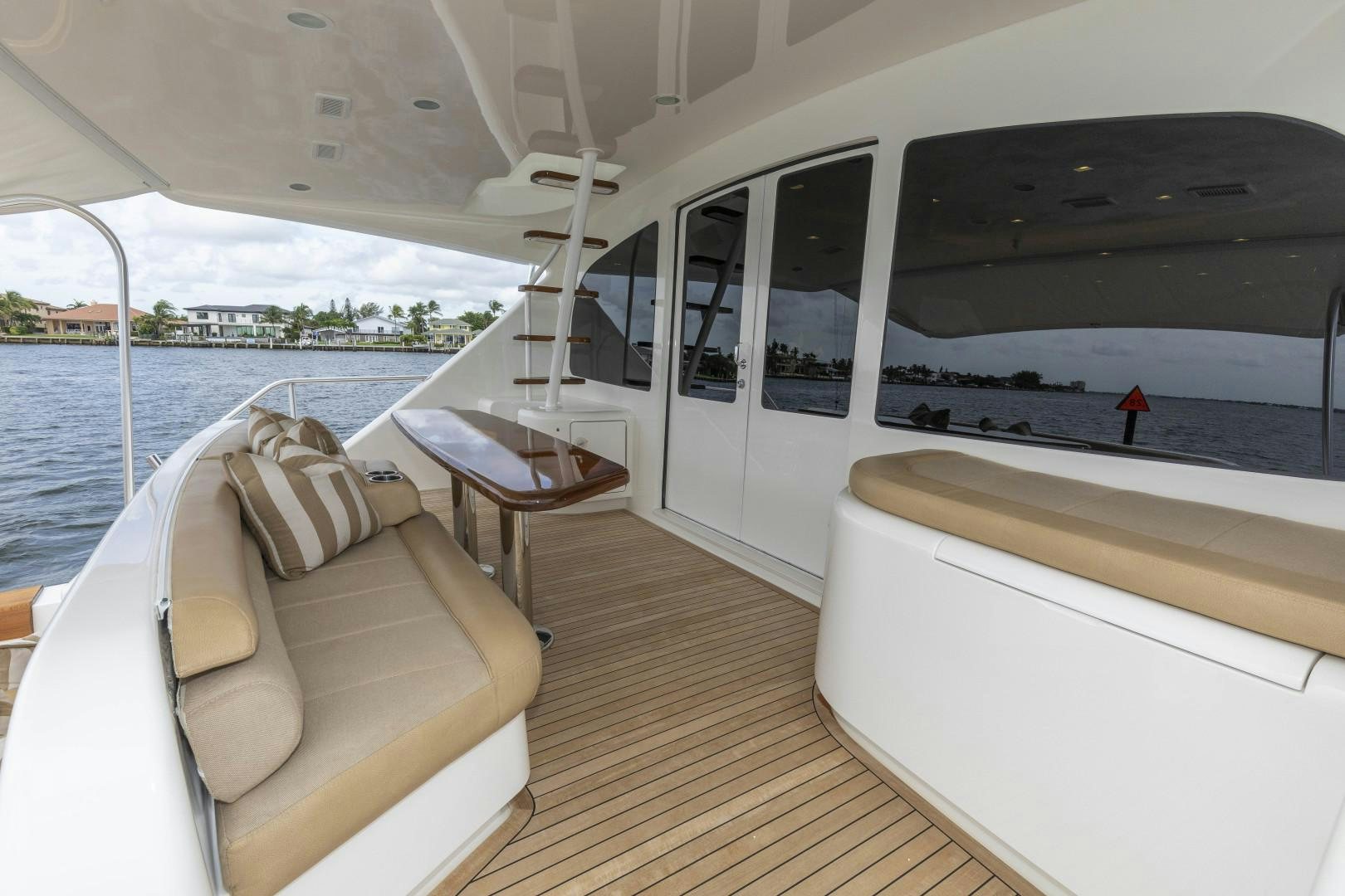 a boat on the water aboard BELLA DONA DI Yacht for Sale