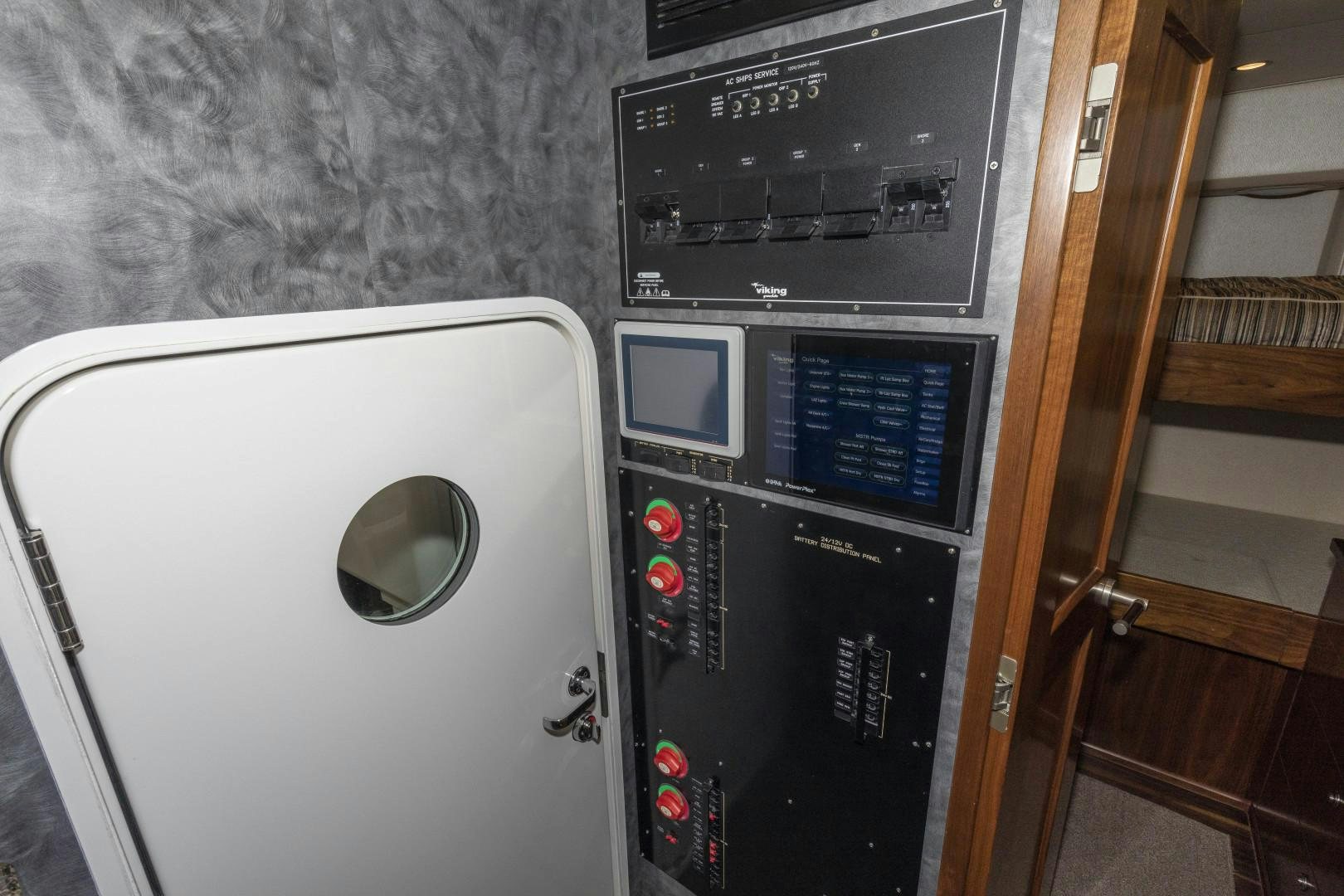 a machine on the counter aboard BELLA DONA DI Yacht for Sale