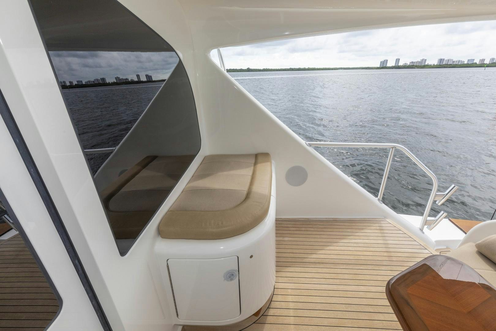 a boat on the water aboard BELLA DONA DI Yacht for Sale