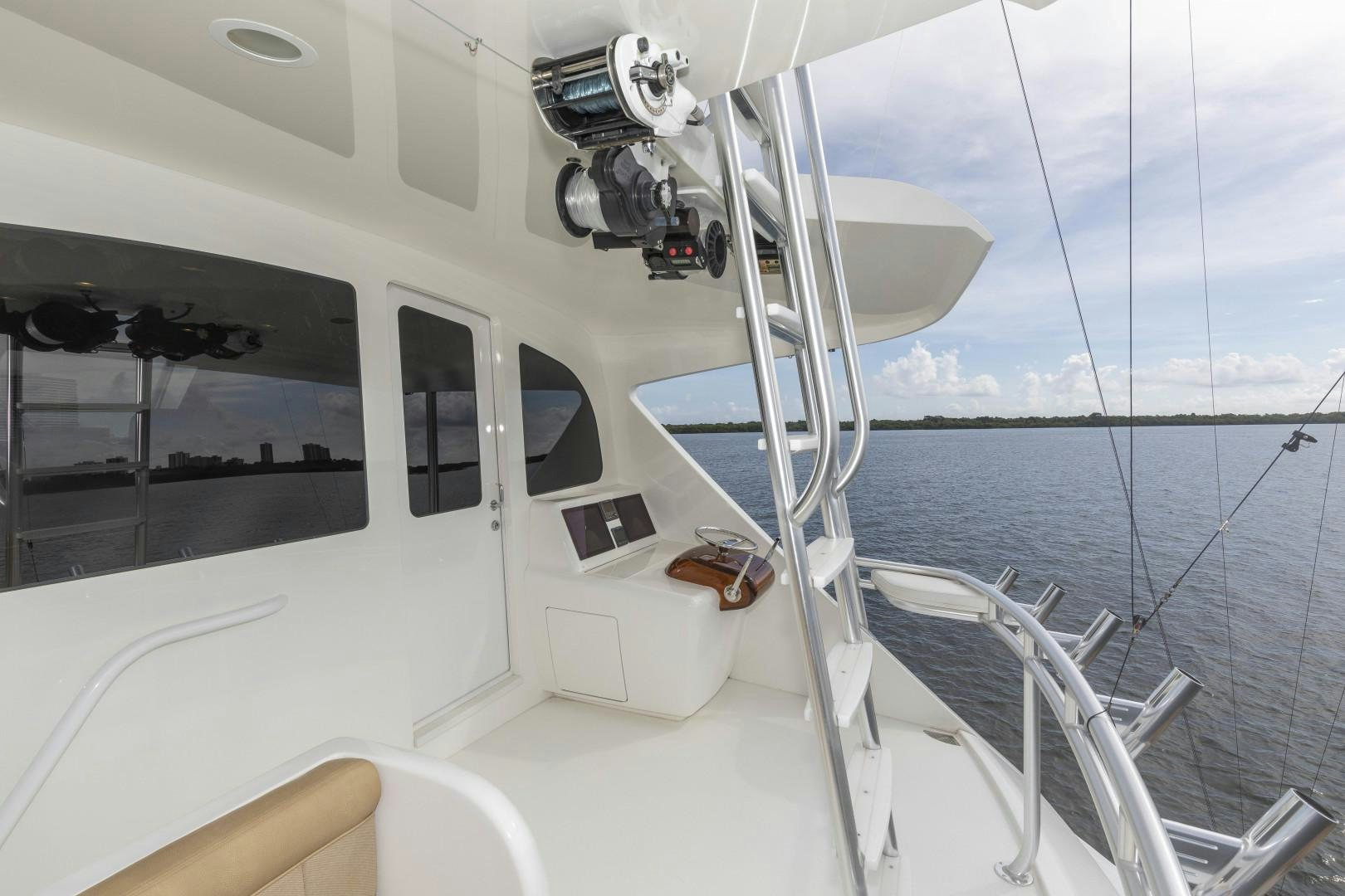 a boat with a satellite dish aboard BELLA DONA DI Yacht for Sale