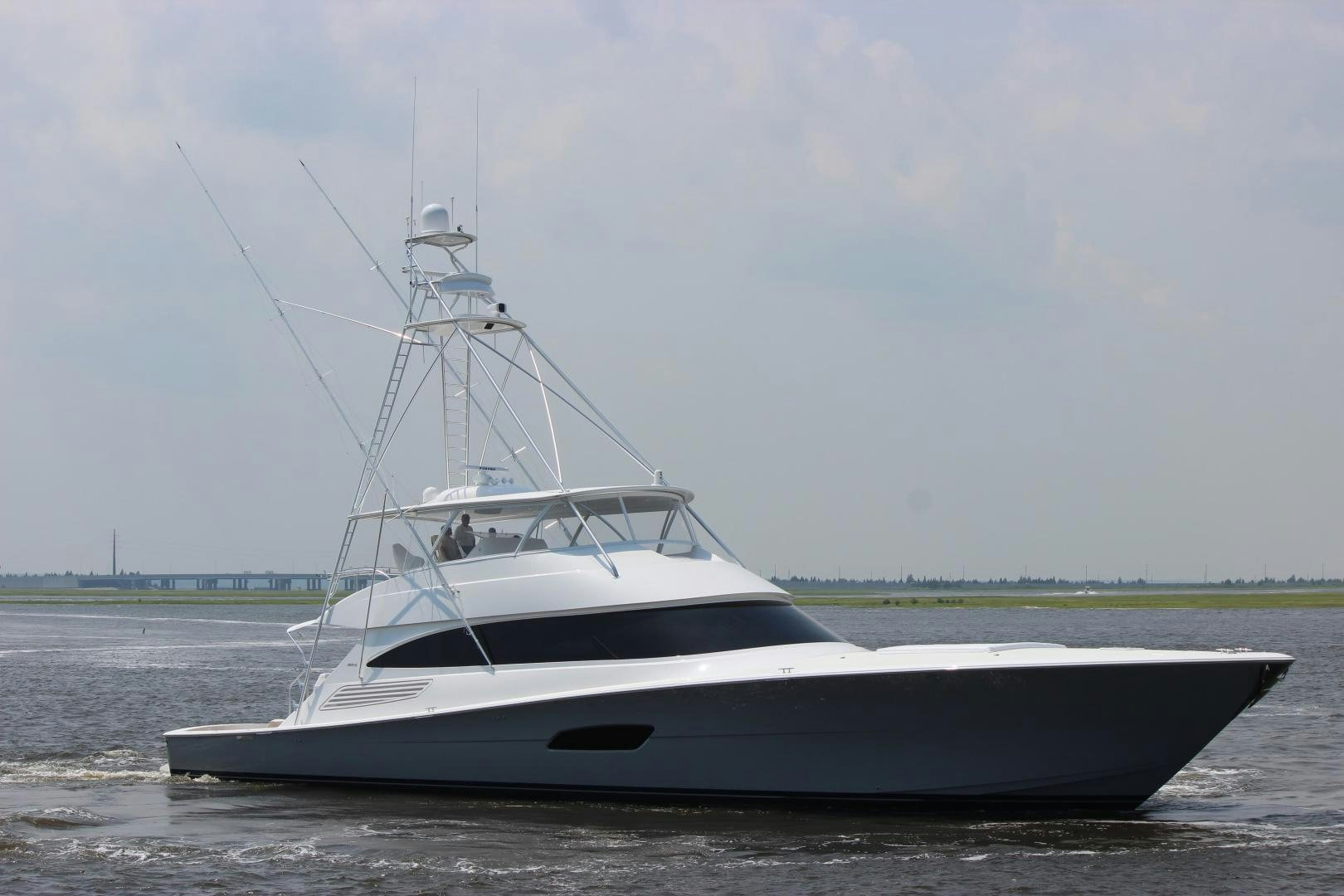 a white boat on the water aboard 2022 Yacht for Sale