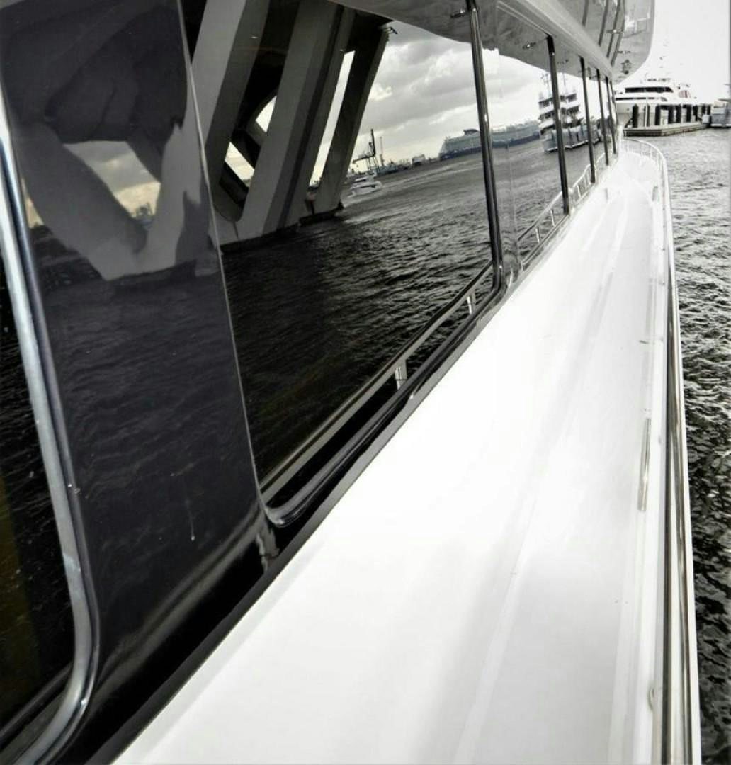 a view of a water canal from a boat aboard NO NAME Yacht for Sale