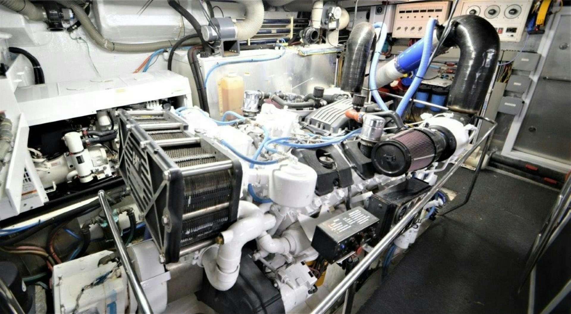 a machine with a large metal object aboard NO NAME Yacht for Sale