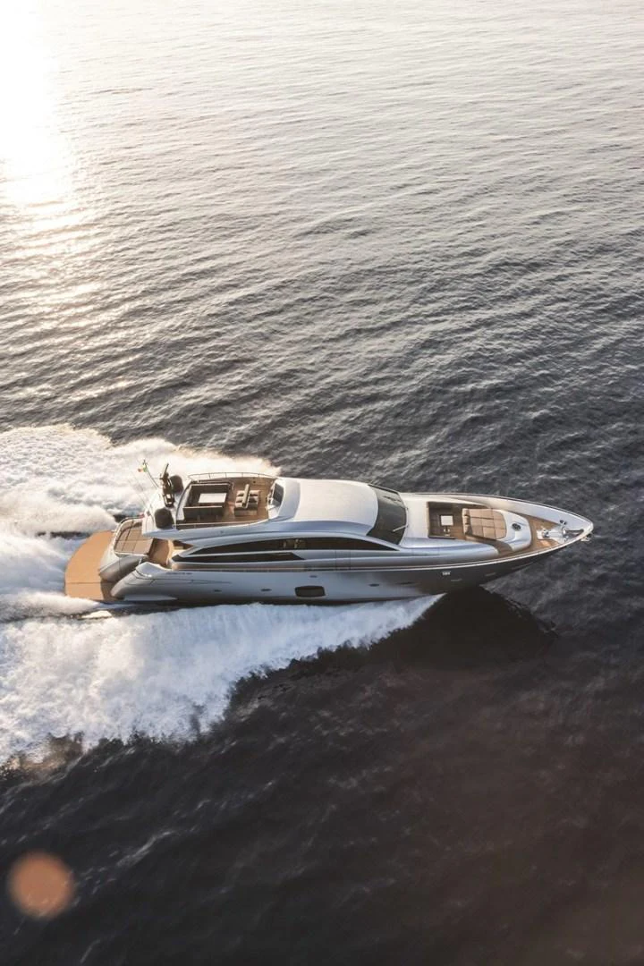 a boat on the water aboard DORIS Yacht for Sale