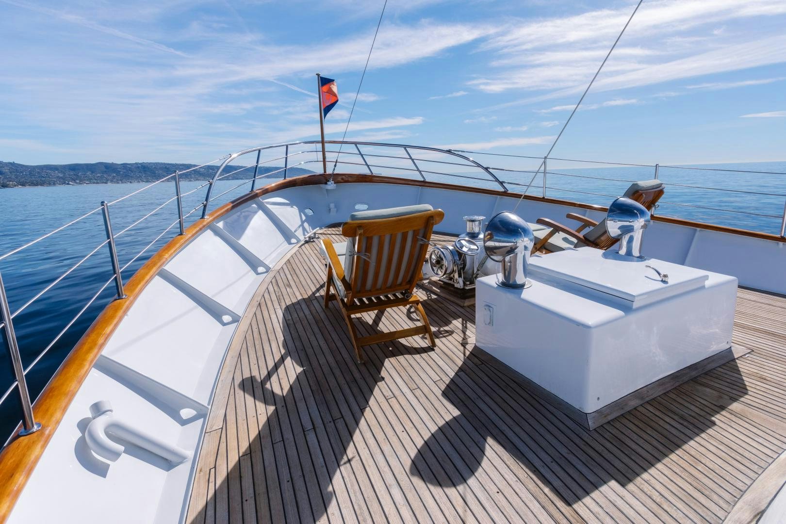 a boat on the water aboard NORDIC STAR Yacht for Sale