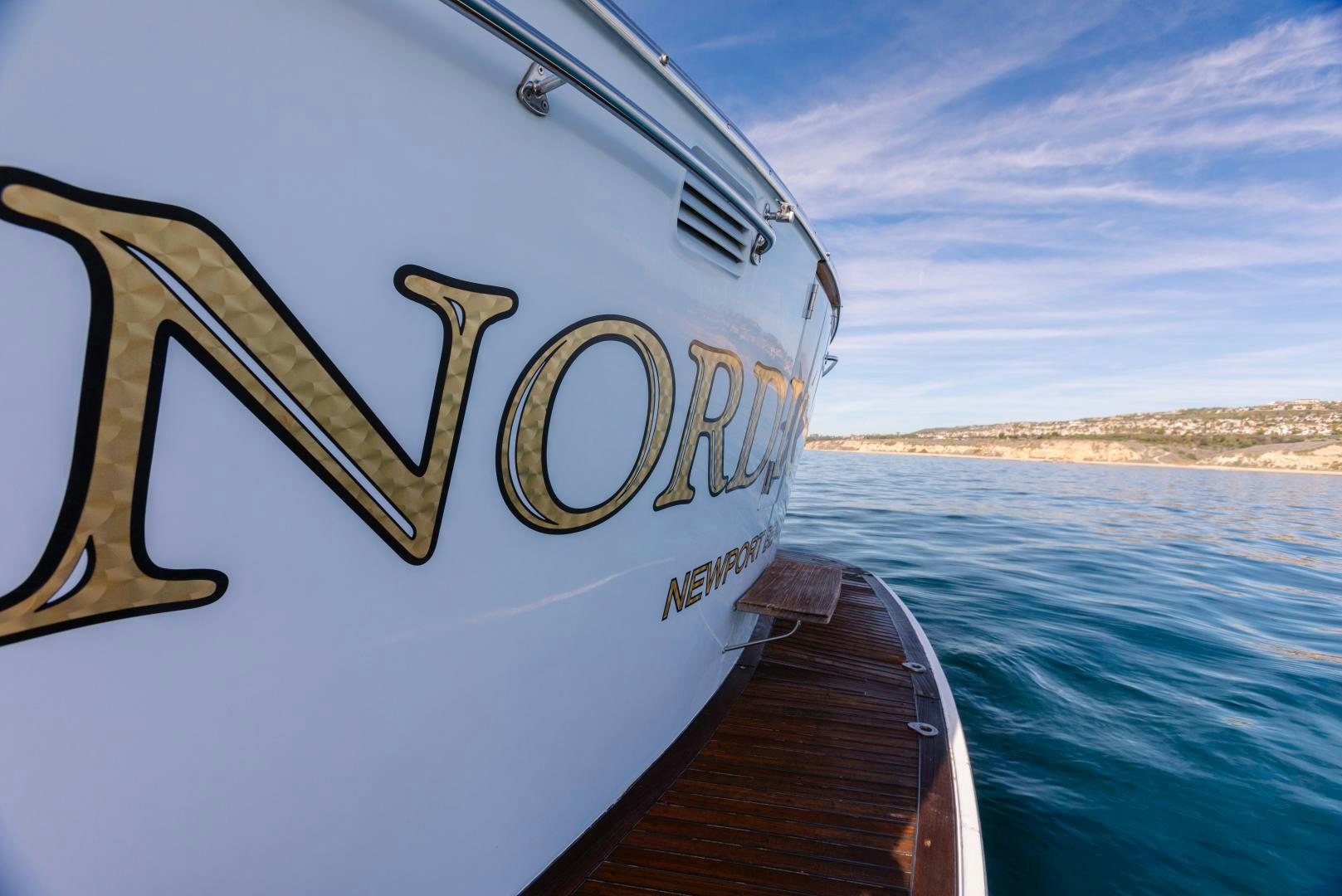 a boat on the water aboard NORDIC STAR Yacht for Sale