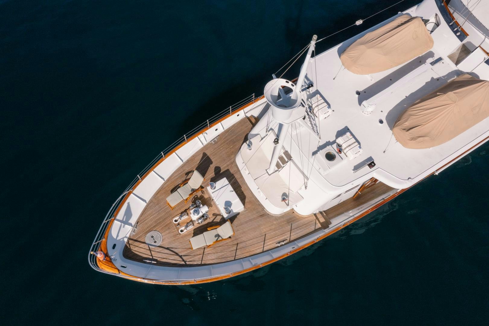 a space shuttle in the sky aboard NORDIC STAR Yacht for Sale