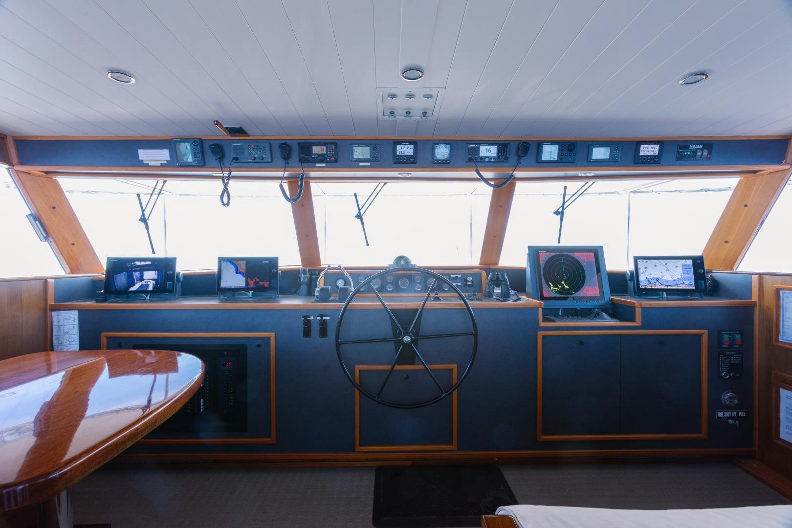 a machine on the counter aboard NORDIC STAR Yacht for Sale