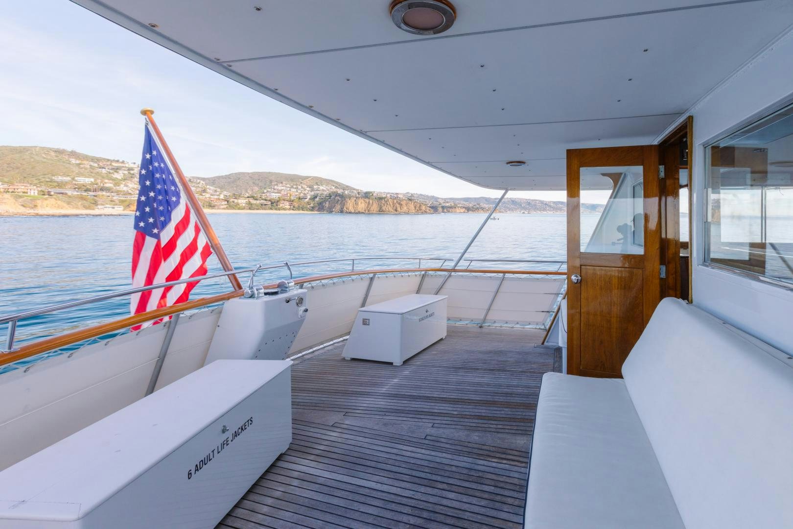 a boat on the water aboard NORDIC STAR Yacht for Sale