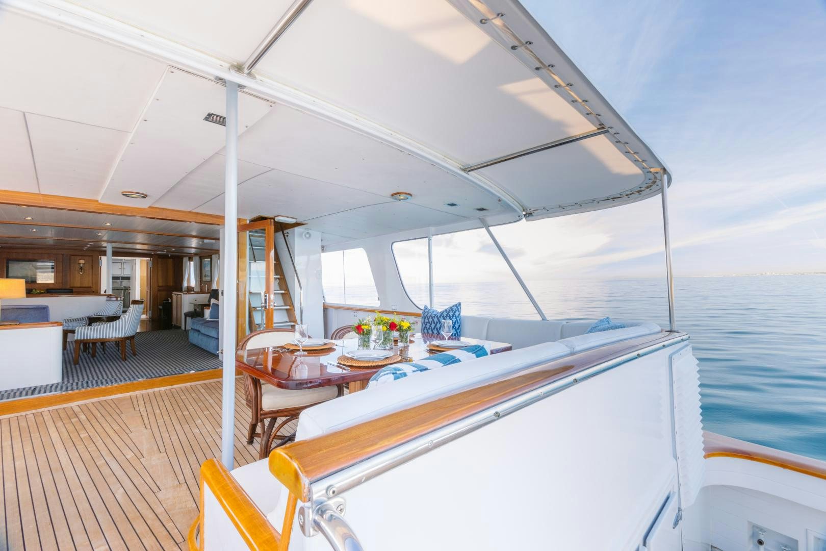 a boat on the water aboard NORDIC STAR Yacht for Sale