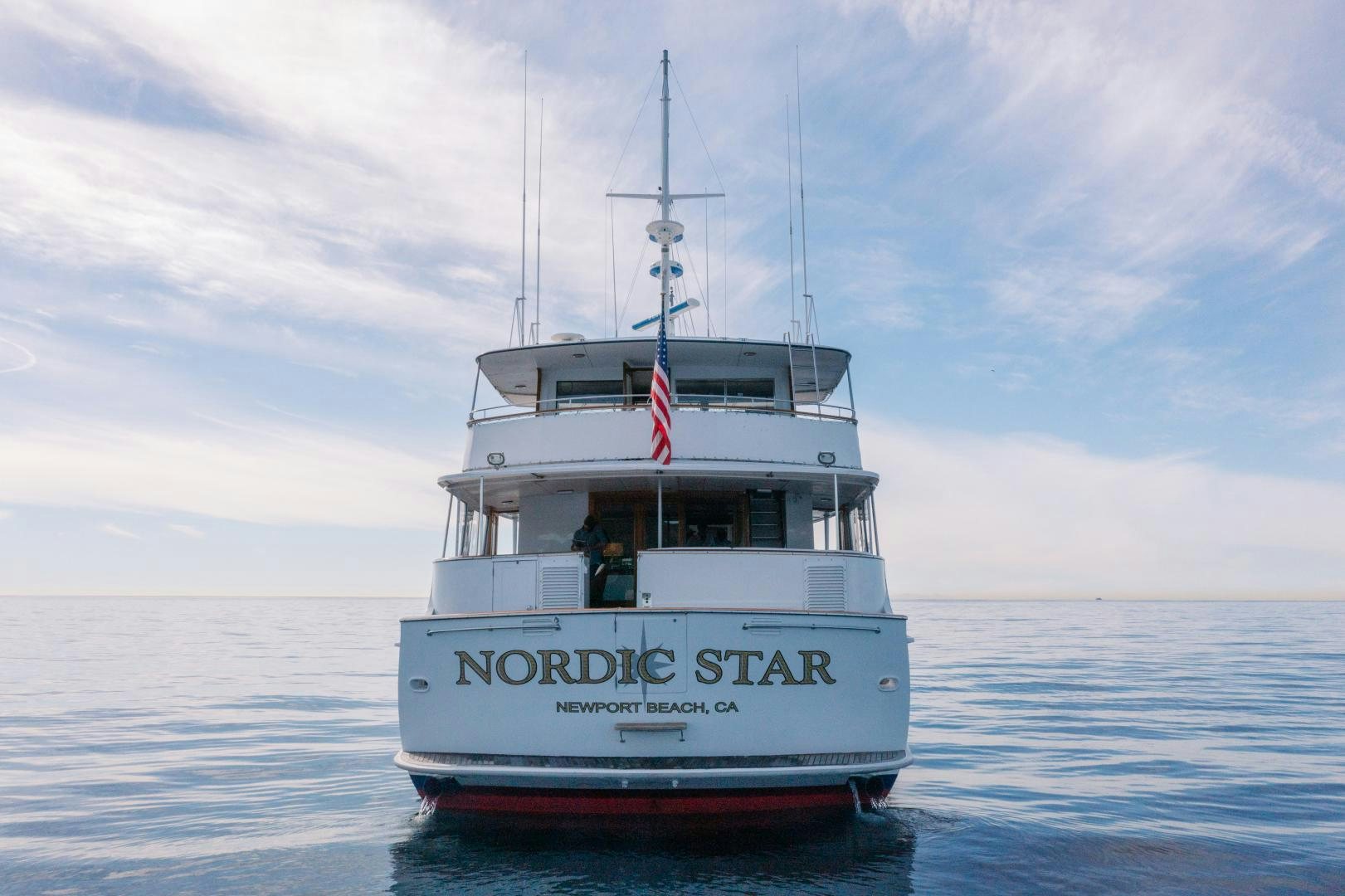 a boat in the water aboard NORDIC STAR Yacht for Sale
